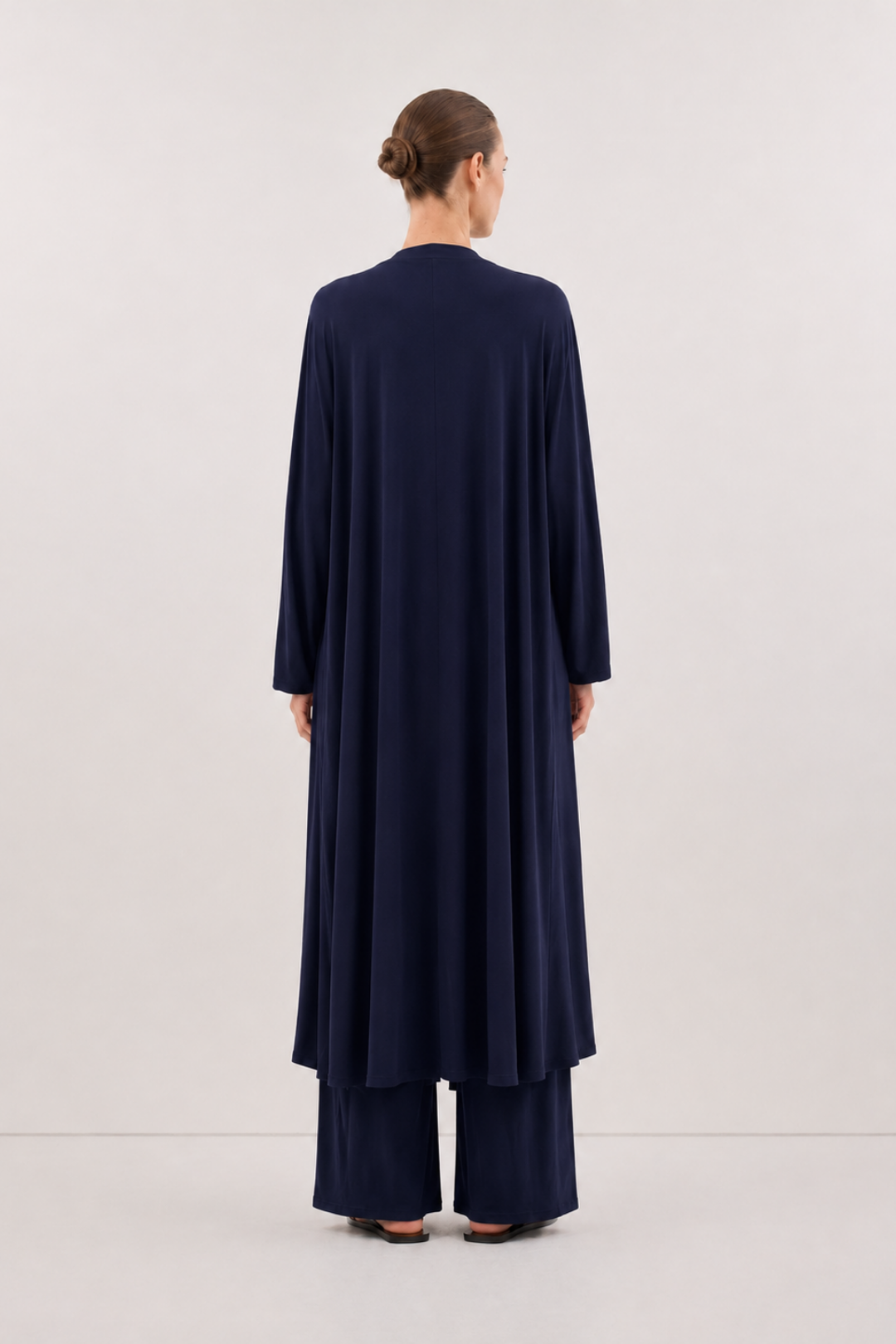 Relaxia | 3 lü Kimono Pantolon Tişört Takım Lacivert