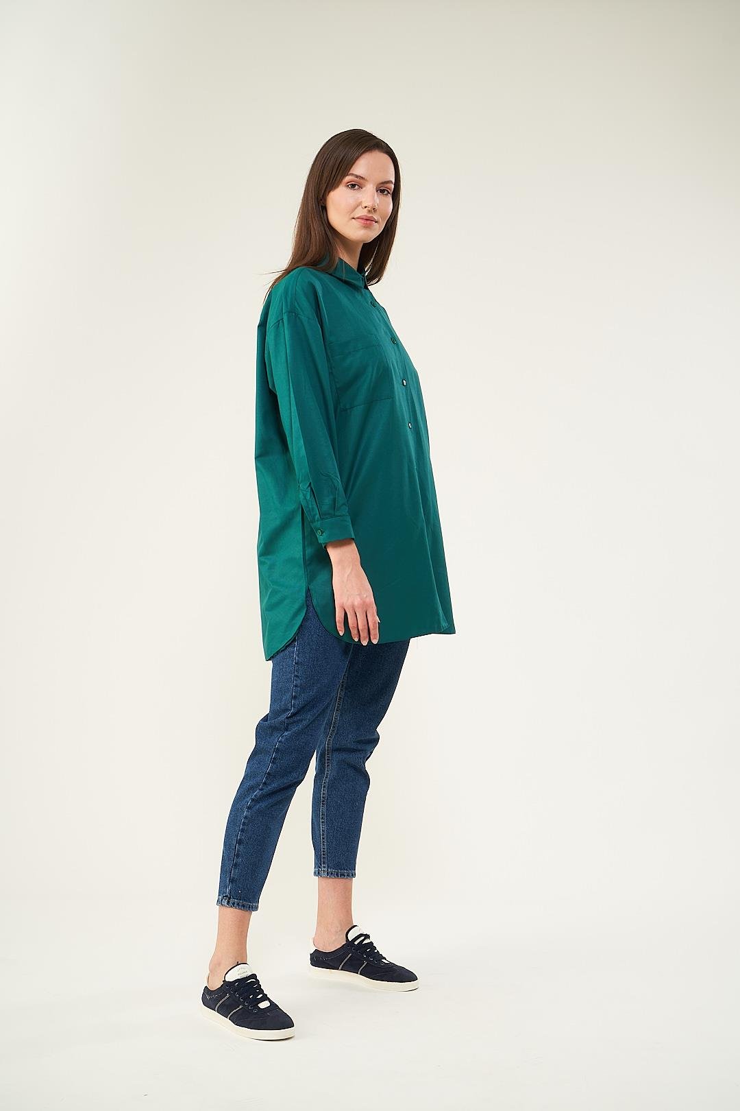 Slouchy Jean Mavi