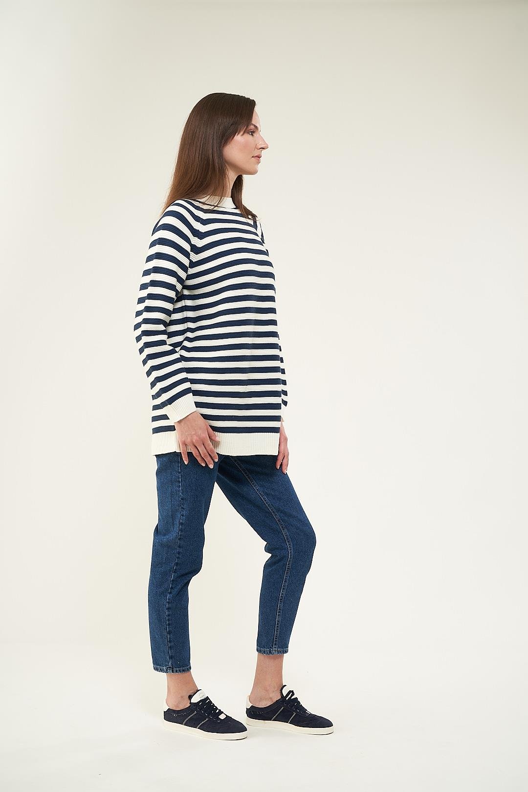 Slouchy Jean Mavi