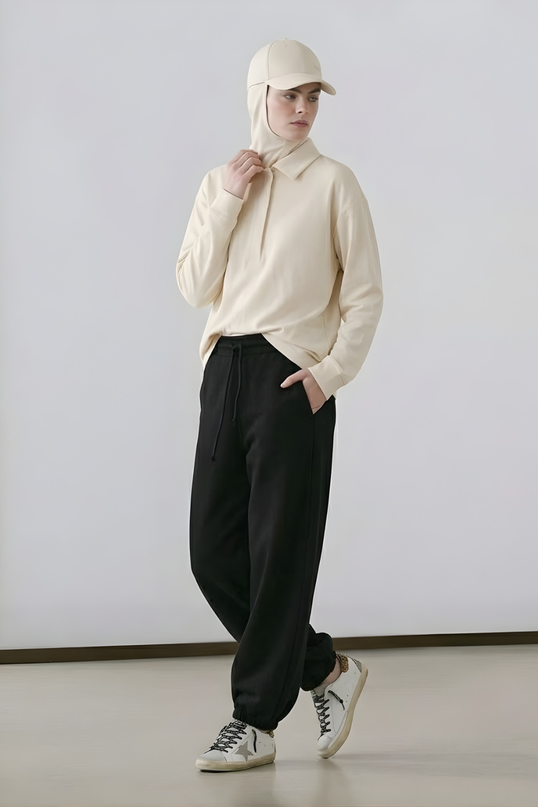 SOI | Polo Yaka T-Shirt Ekru