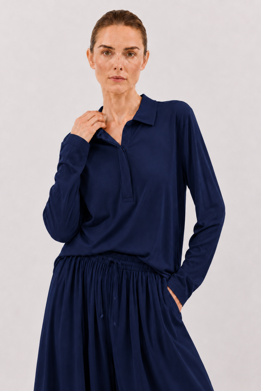 SOI | Polo Yaka T-Shirt Lacivert