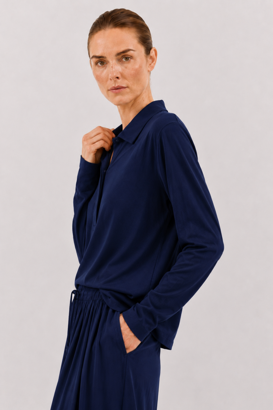 SOI | Polo Yaka T-Shirt Lacivert