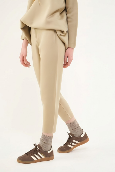 Knitwear Trousers Stone