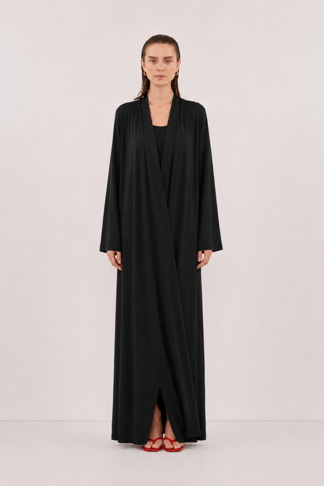 VELİA | Abaya Modal Siyah