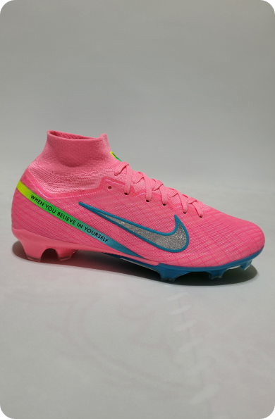 Air Zoom Mercurial Superfly 9 FG Pembe