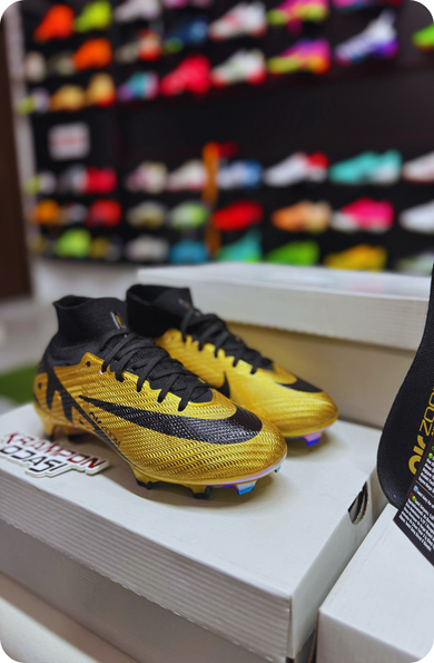 Air Zoom Superfly Gold Siyah