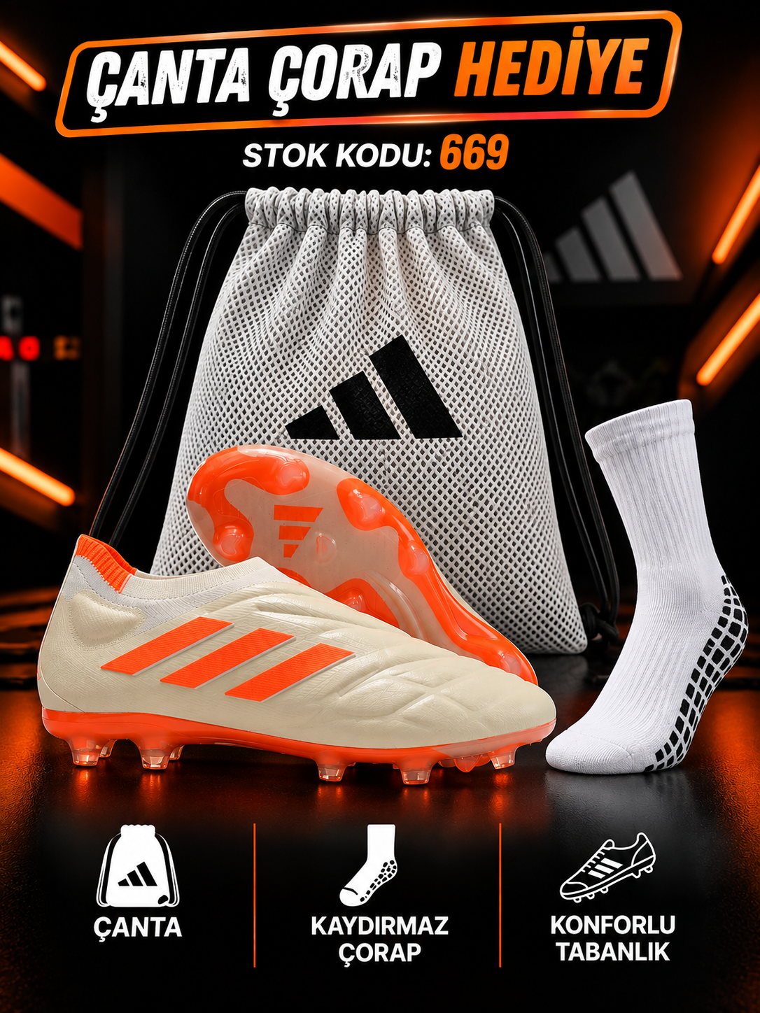 Copa Pure FG Turuncu İpsiz