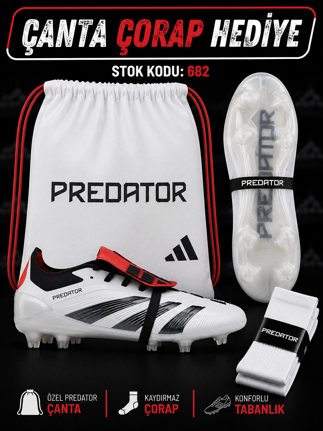 Predator Foldover Tongue FG