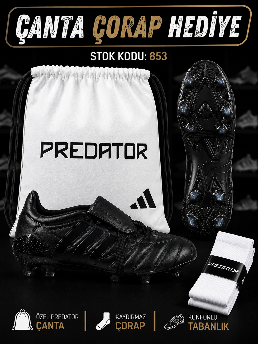 Predator Foldover Tongue FG