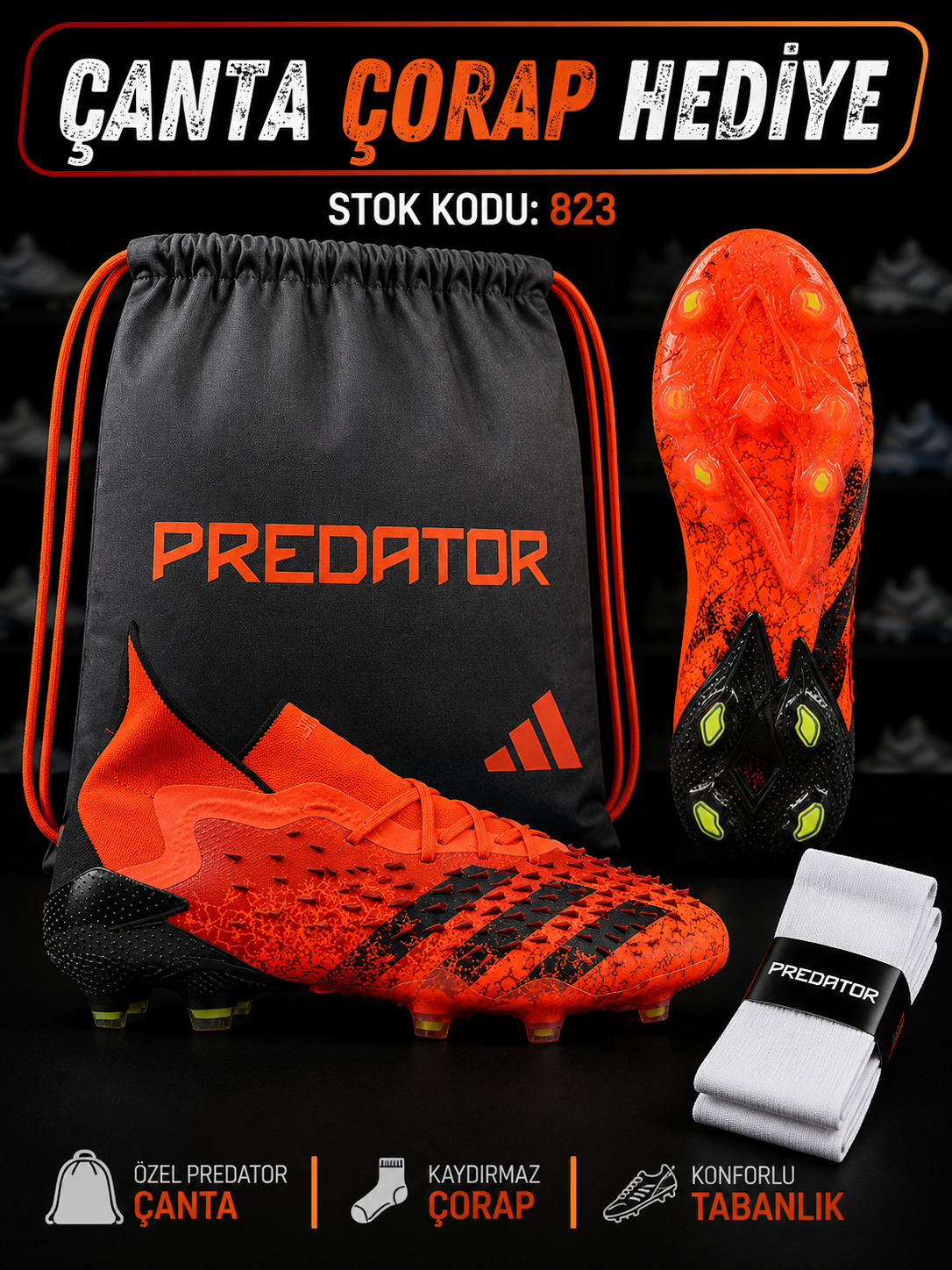 Predator Freak.1 FG İpli