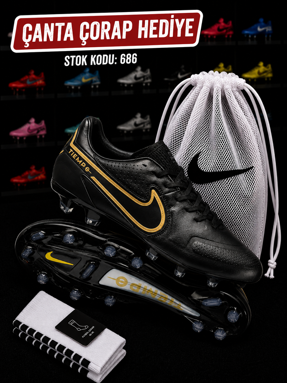 Tiempo Legend 9 FG Siyah