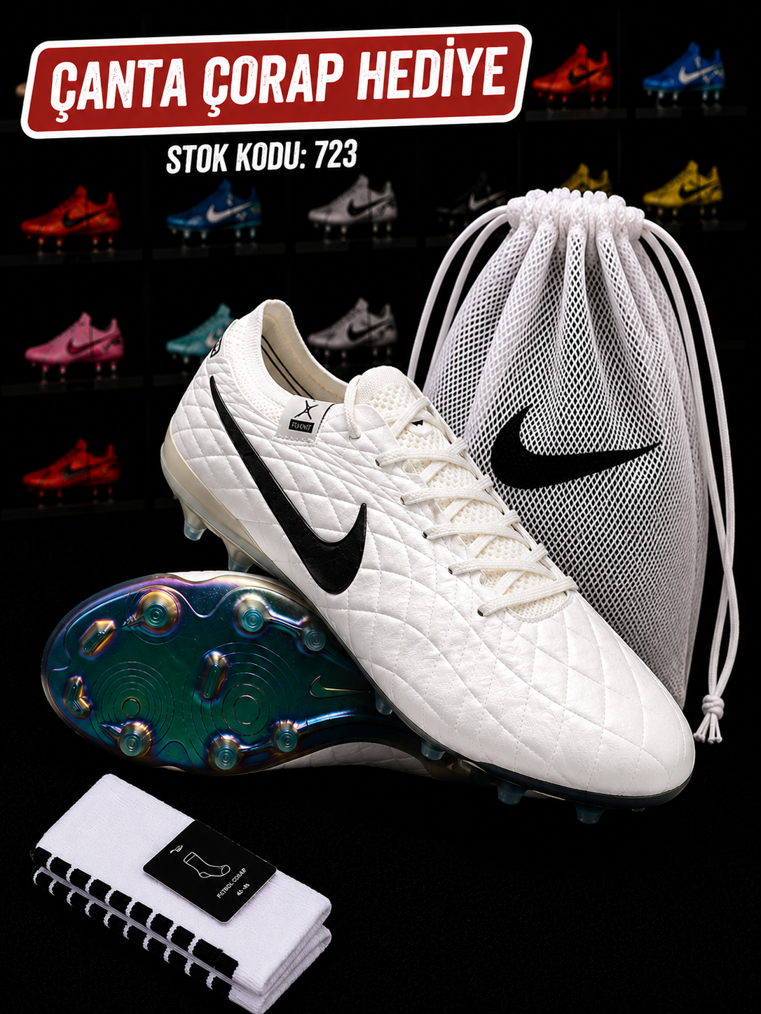 Tiempo pearl Legend 10 Elite FG Beyaz