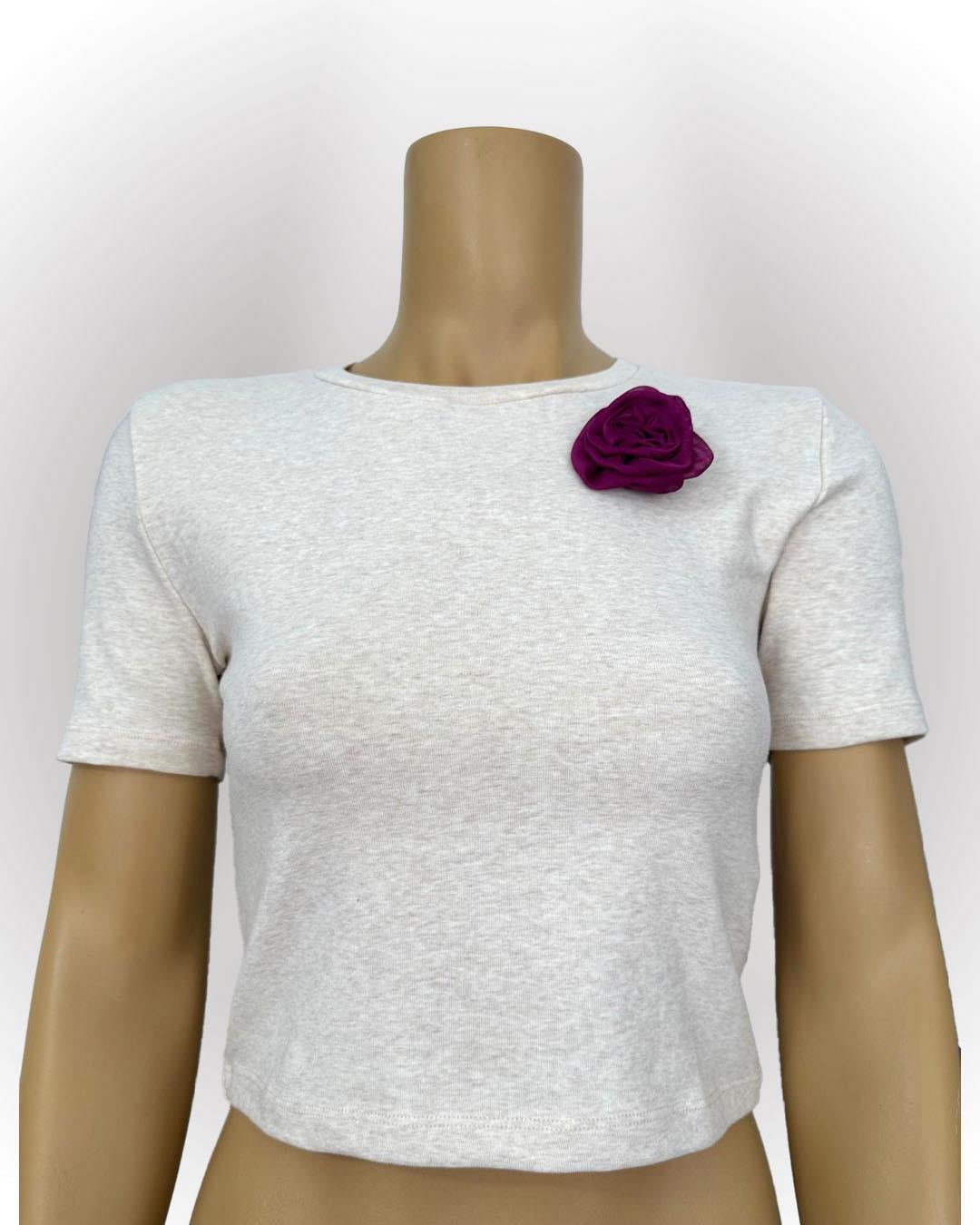 Lovely Basic Kadın Tshirt - Crop Tshirt