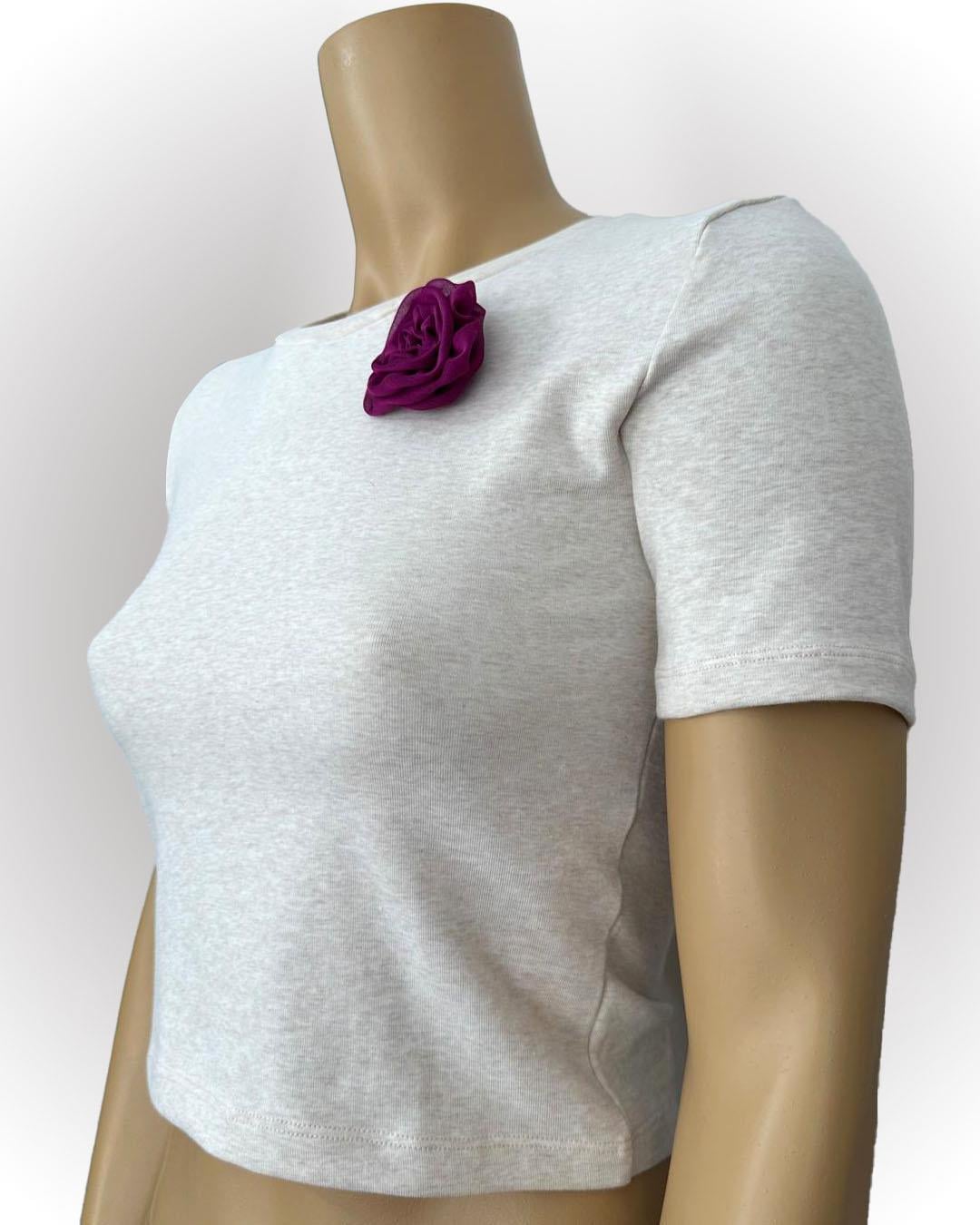 Lovely Basic Kadın Tshirt - Crop Tshirt