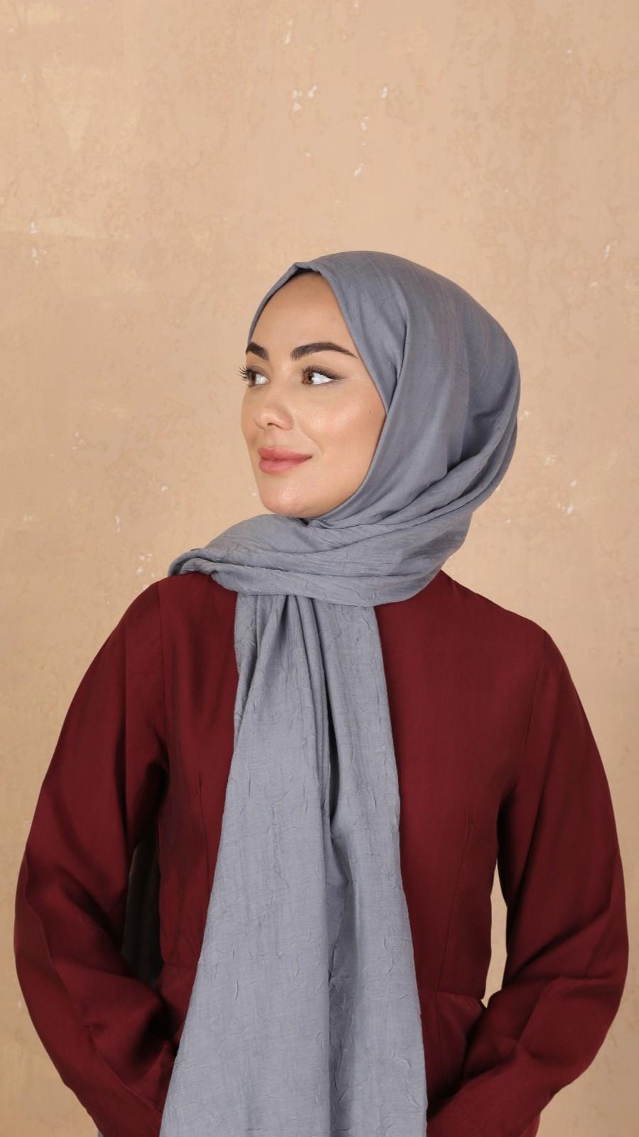 Bambu Kraş Şal Füme-23