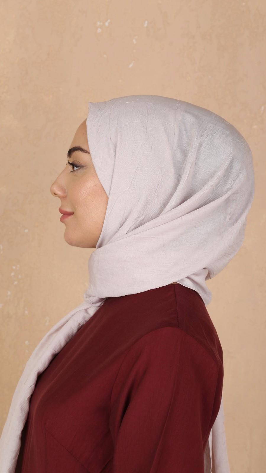 Bambu Kraş Şal Vizon Pembe-32