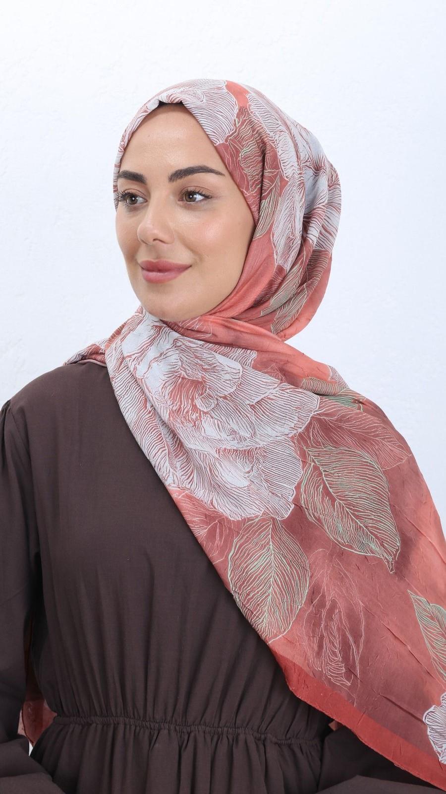 Desenli Kraş Şal Kiremit-2