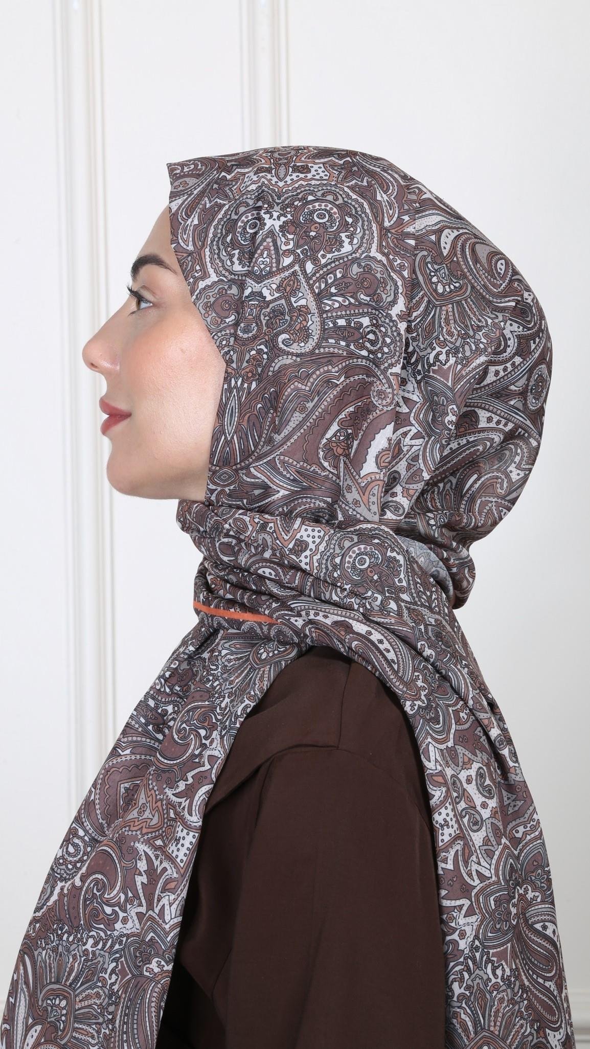 Desenli Pamuk Vual Şal