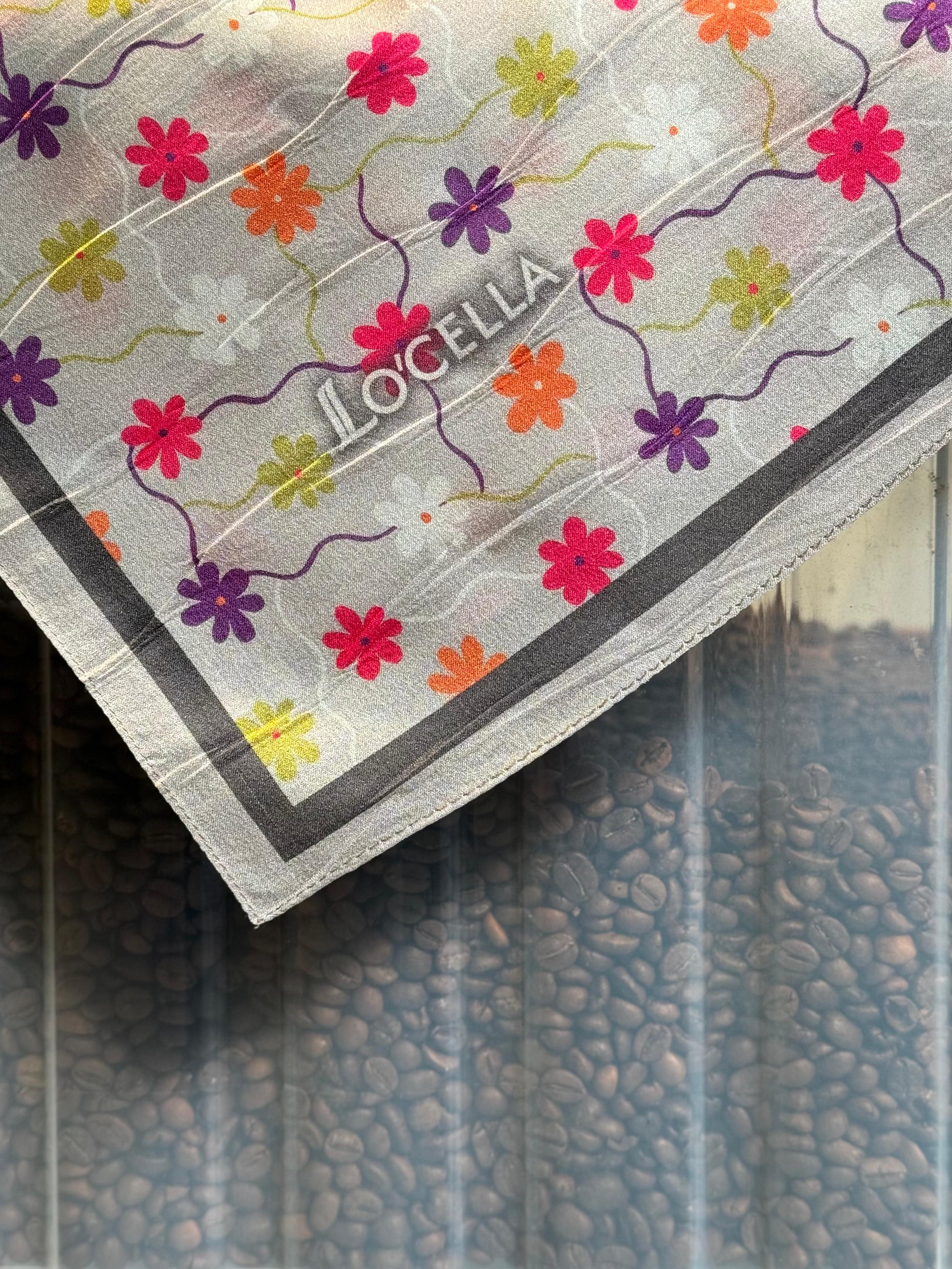 Locella Desenli Alfa Eşarp-4001