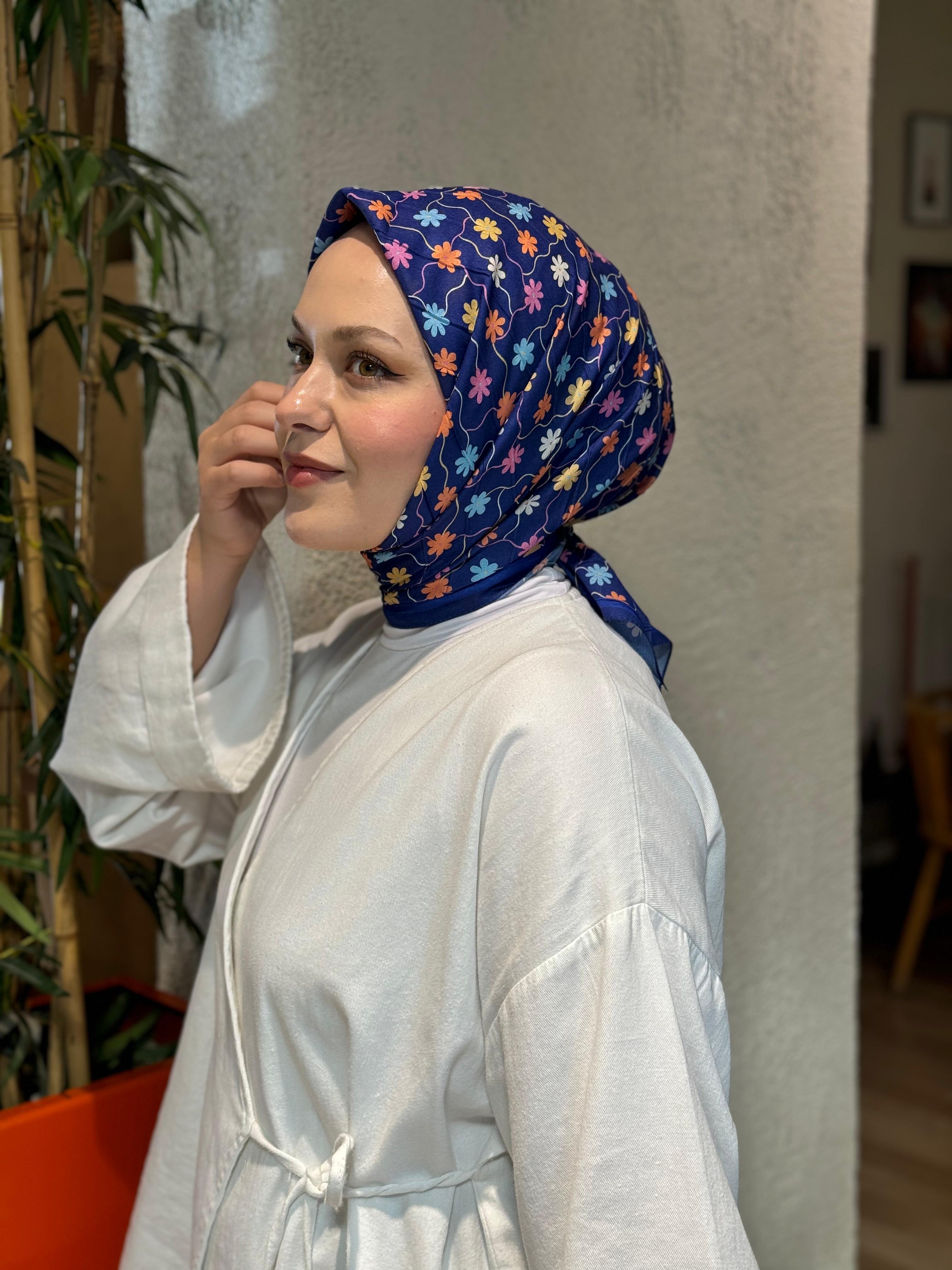 Locella Desenli Alfa Eşarp-4001