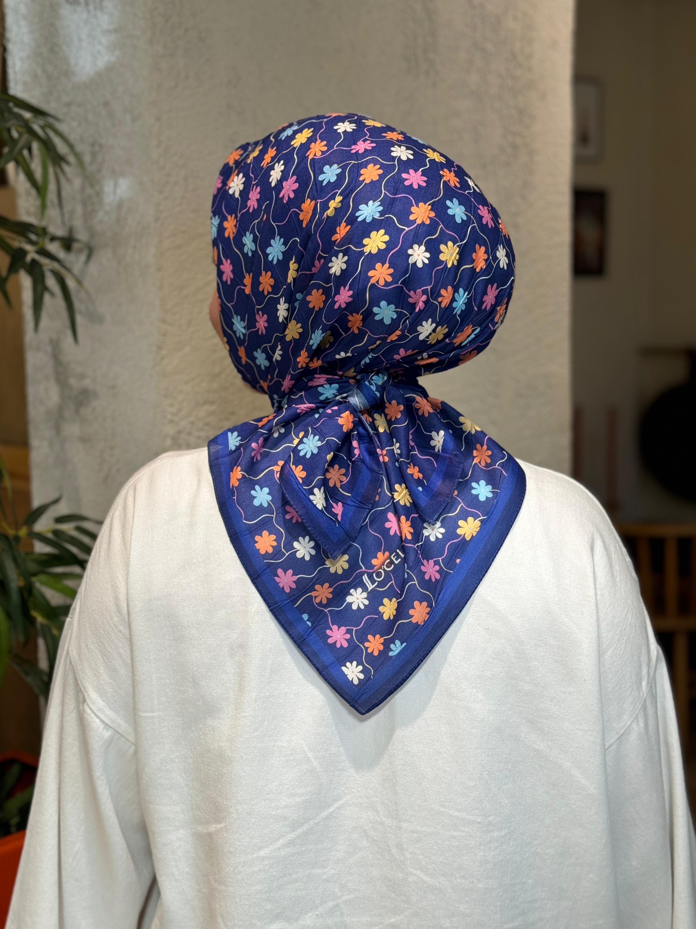 Locella Desenli Alfa Eşarp-4001