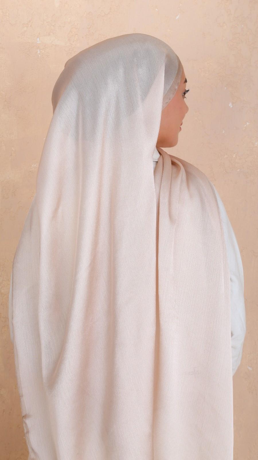 Locella İdol İpek Şal Bej-43