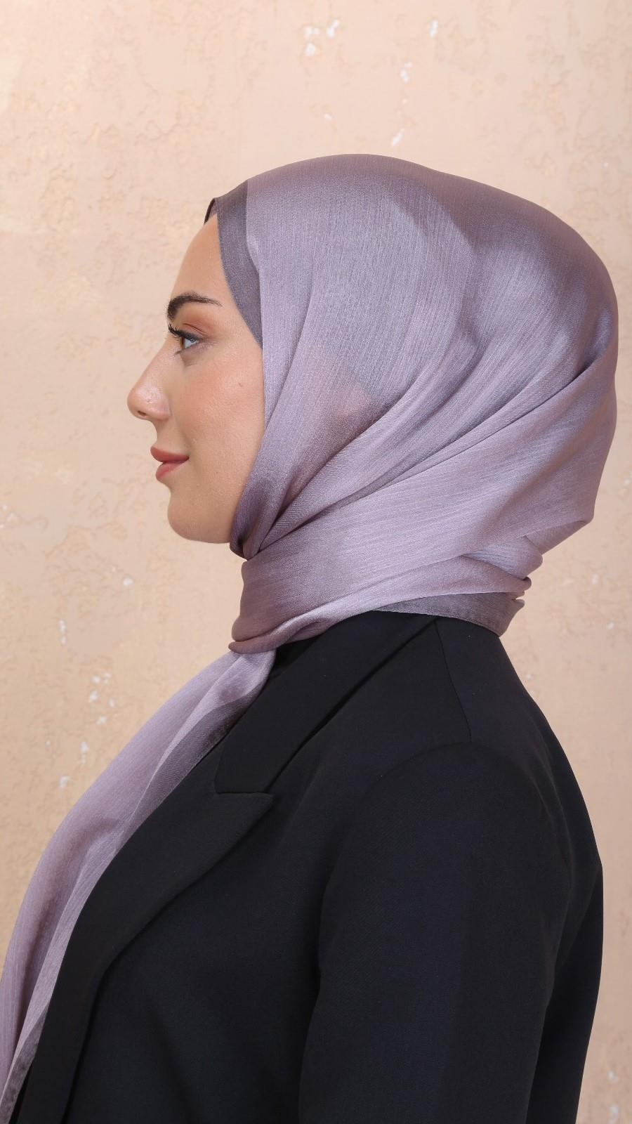 Locella İdol İpek Şal Leylak-21