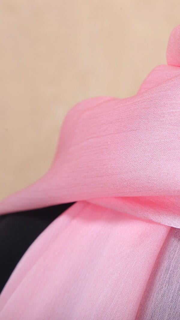 Locella İdol İpek Şal Pembe-12