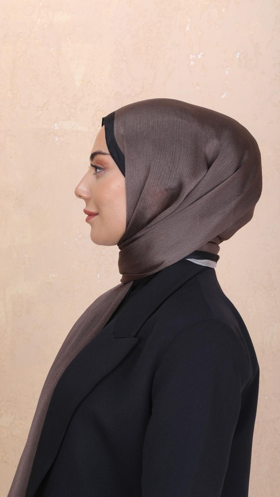 Locella İdol İpek Şal Tozlu Kahve-31