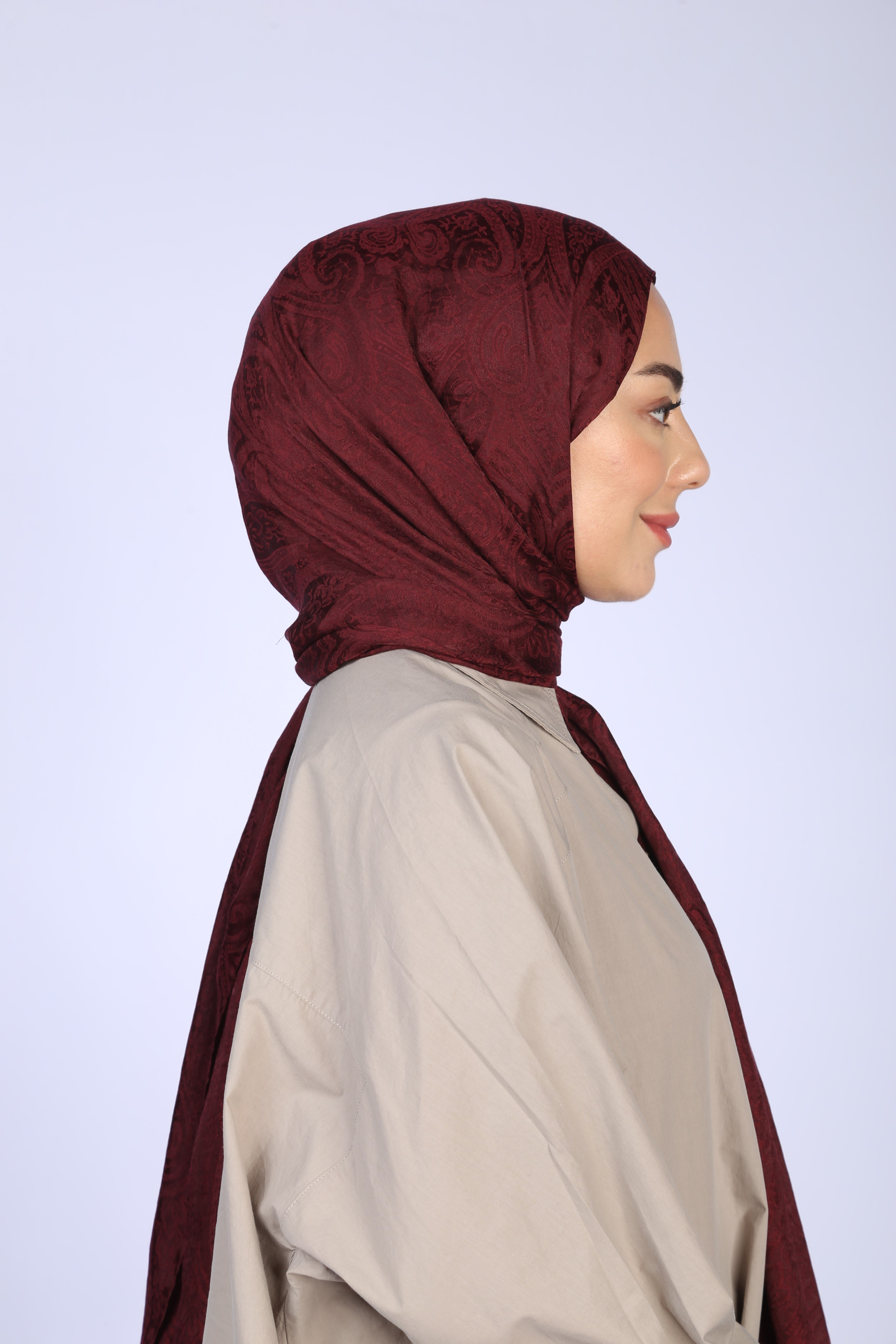 Locella Jakar Şal bordo
