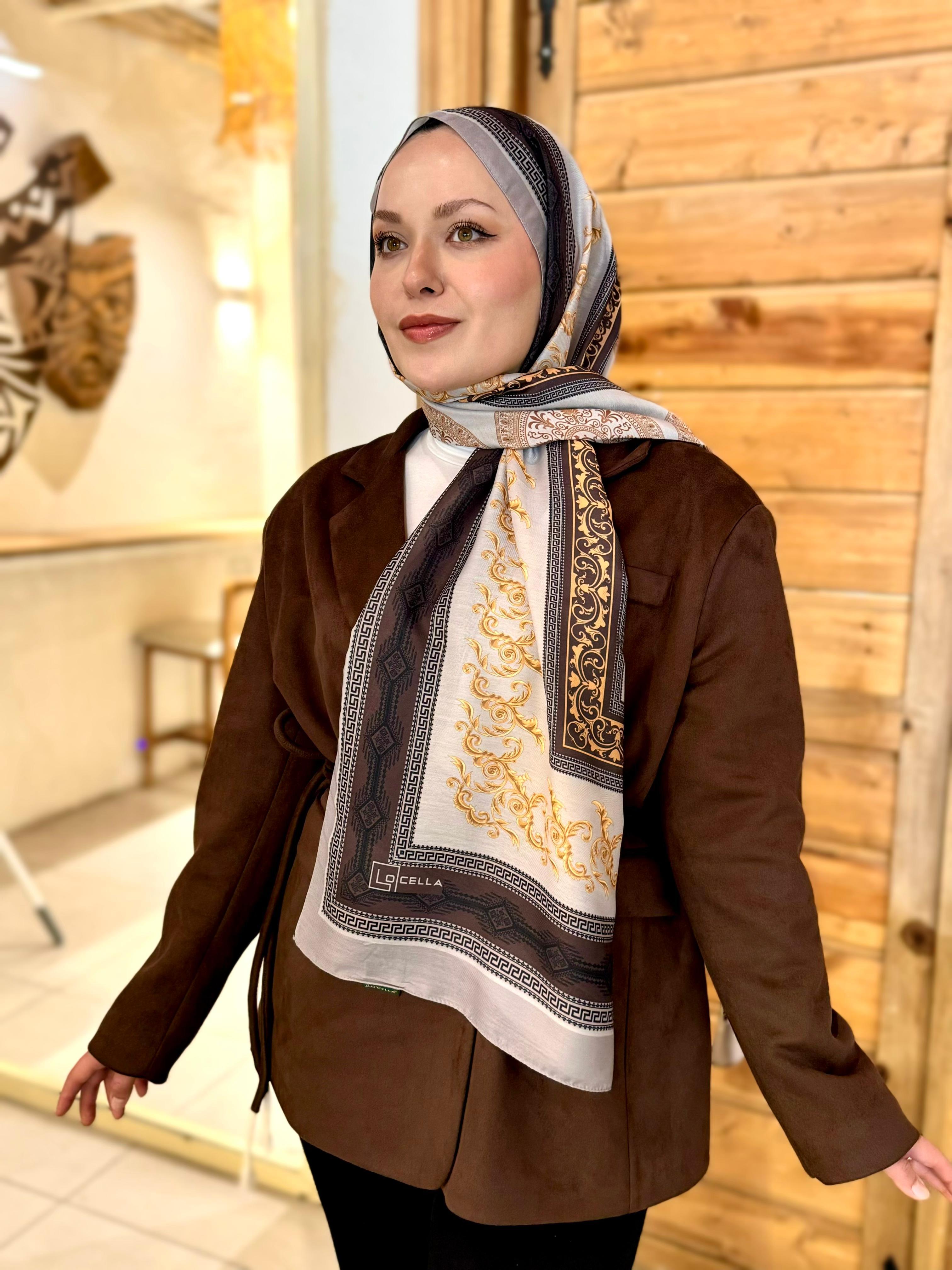 Locella Koza Pamuk Şal-4102