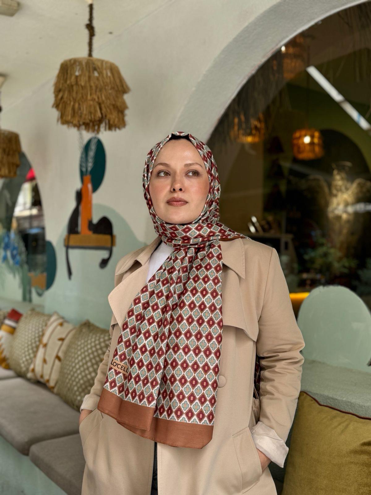 Locella Koza Pamuk Şal-4082