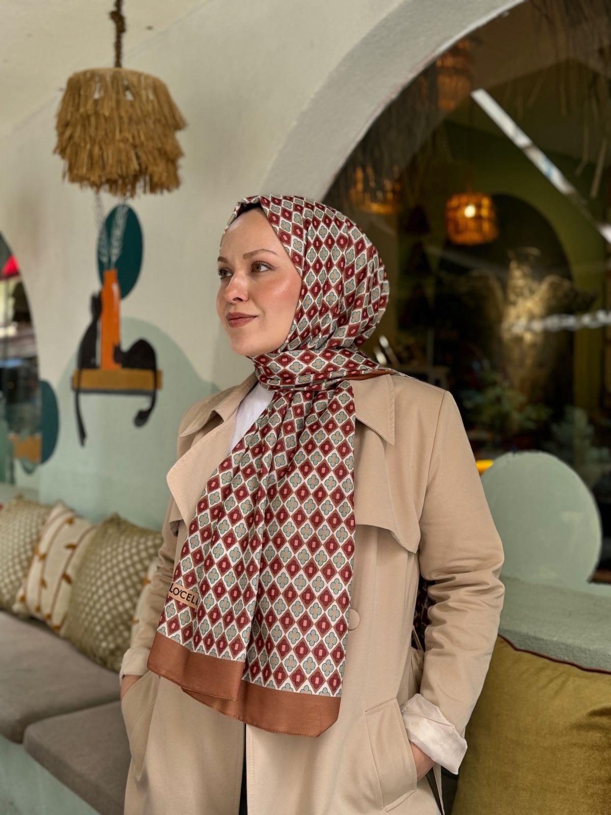 Locella Koza Pamuk Şal-4082