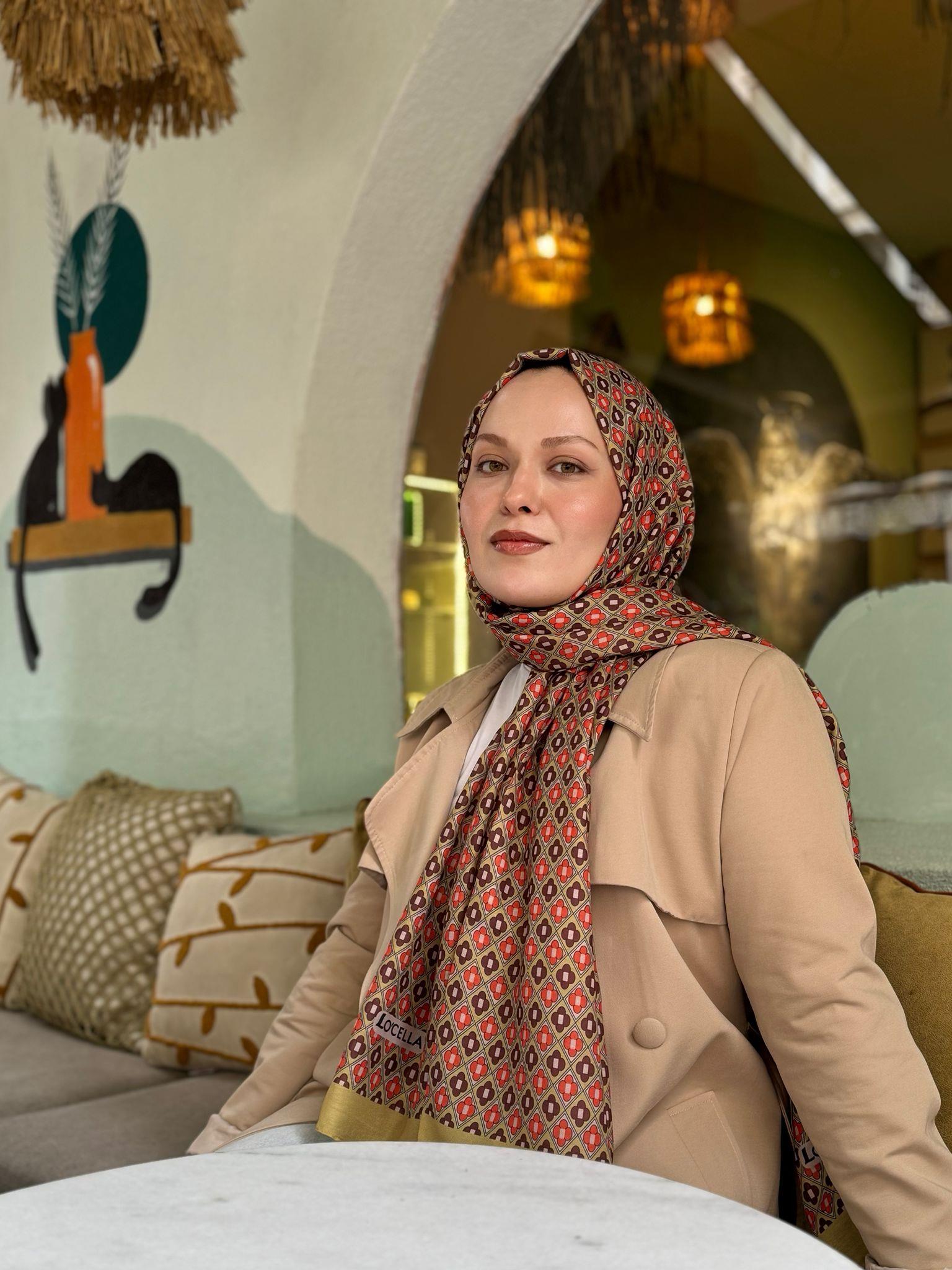 Locella Koza Pamuk Şal-4082