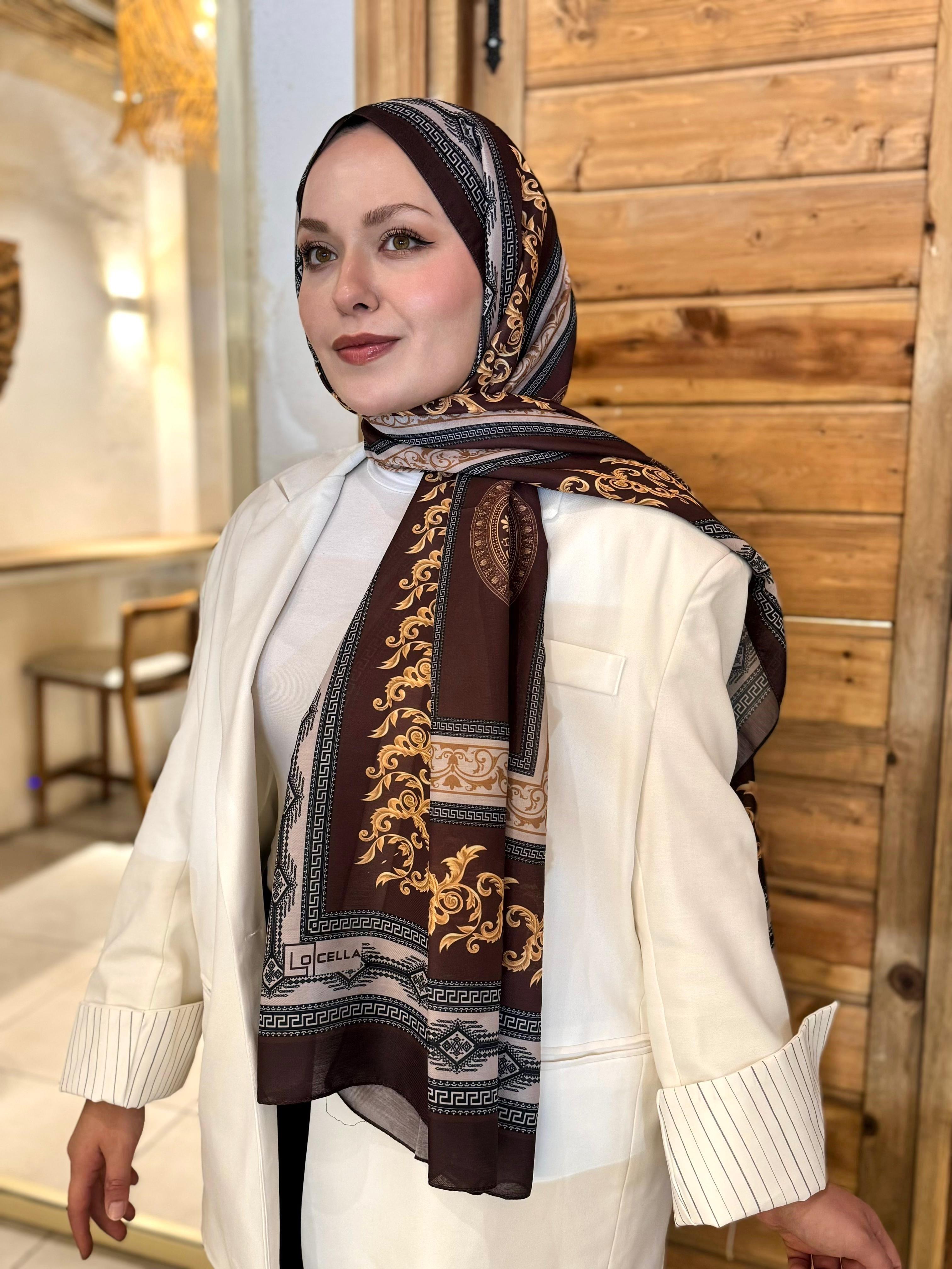Locella Koza Pamuk Şal-4102