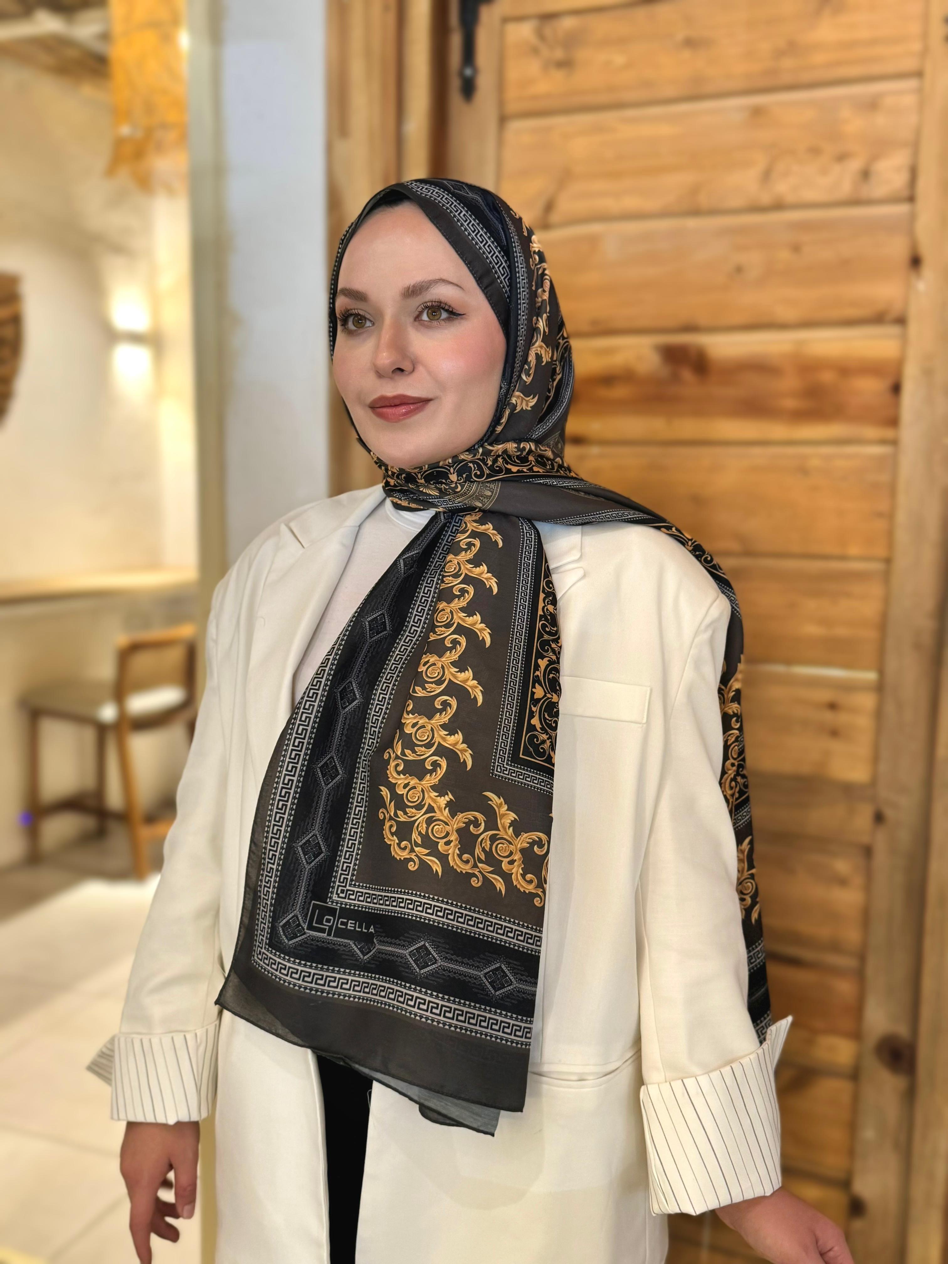 Locella Koza Pamuk Şal-4102