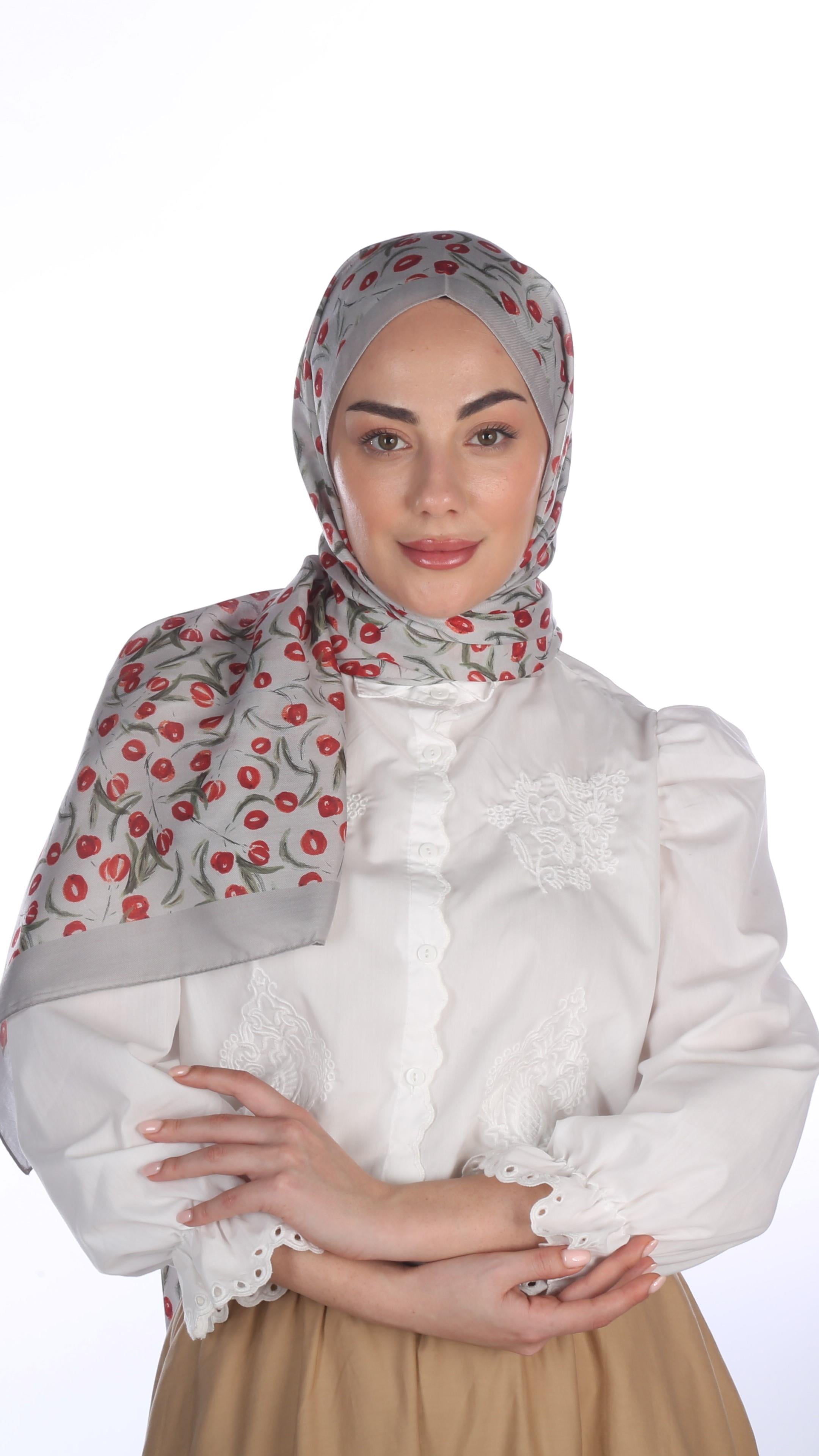 Locella Koza Pamuk Şal-4110