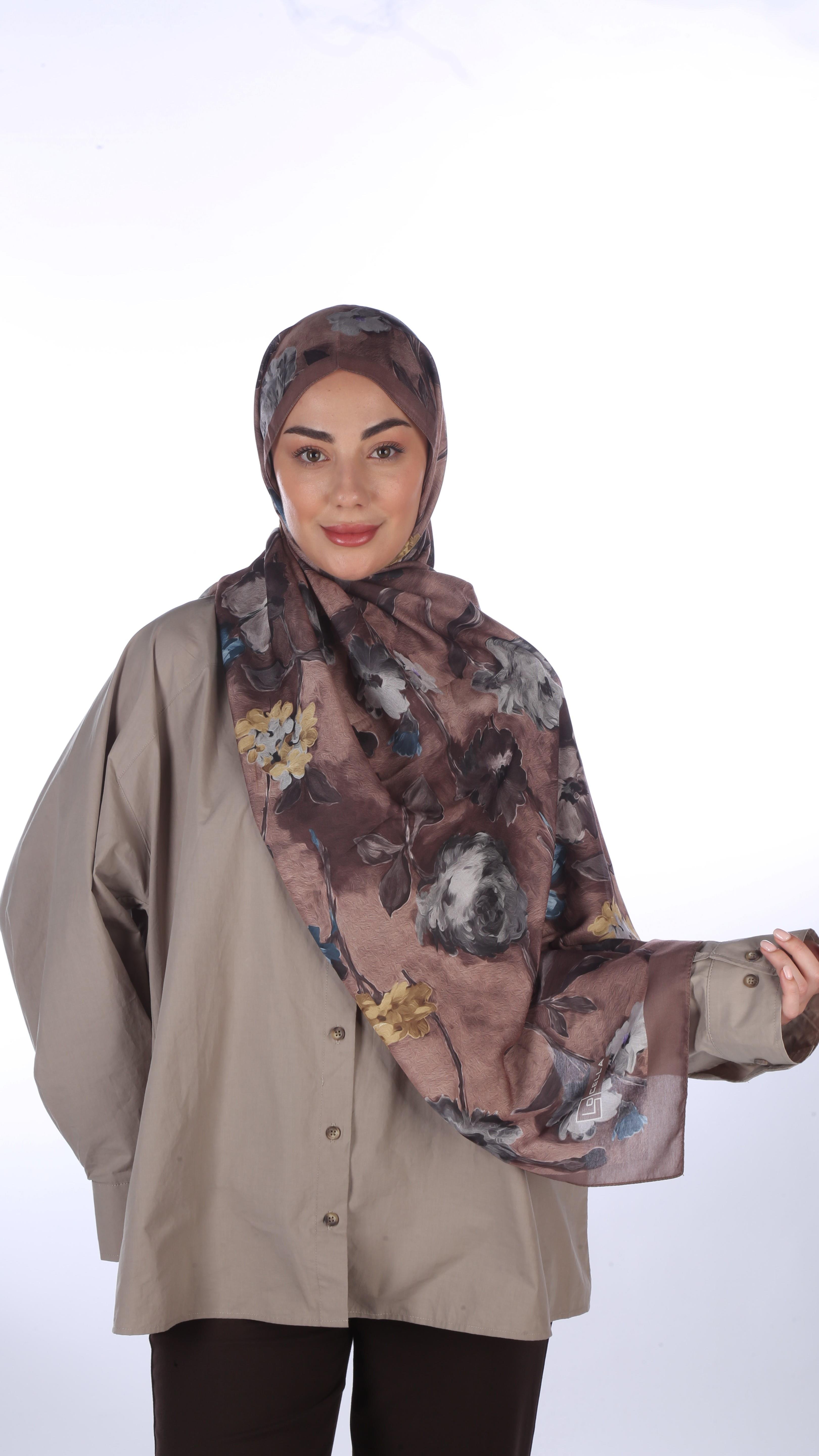 Locella Koza Pamuk Şal-4111