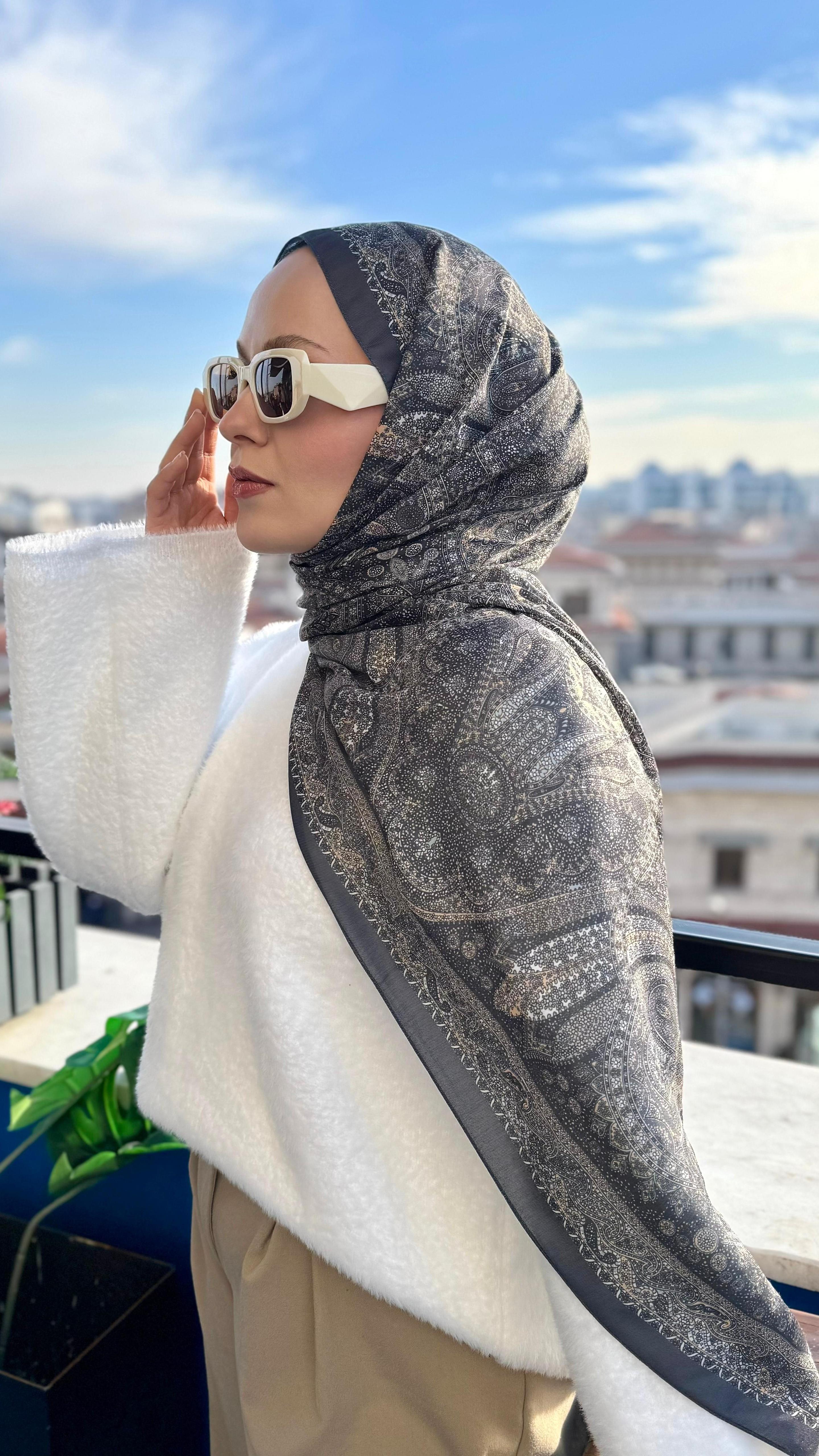 Locella Koza Pamuk Şal-4106