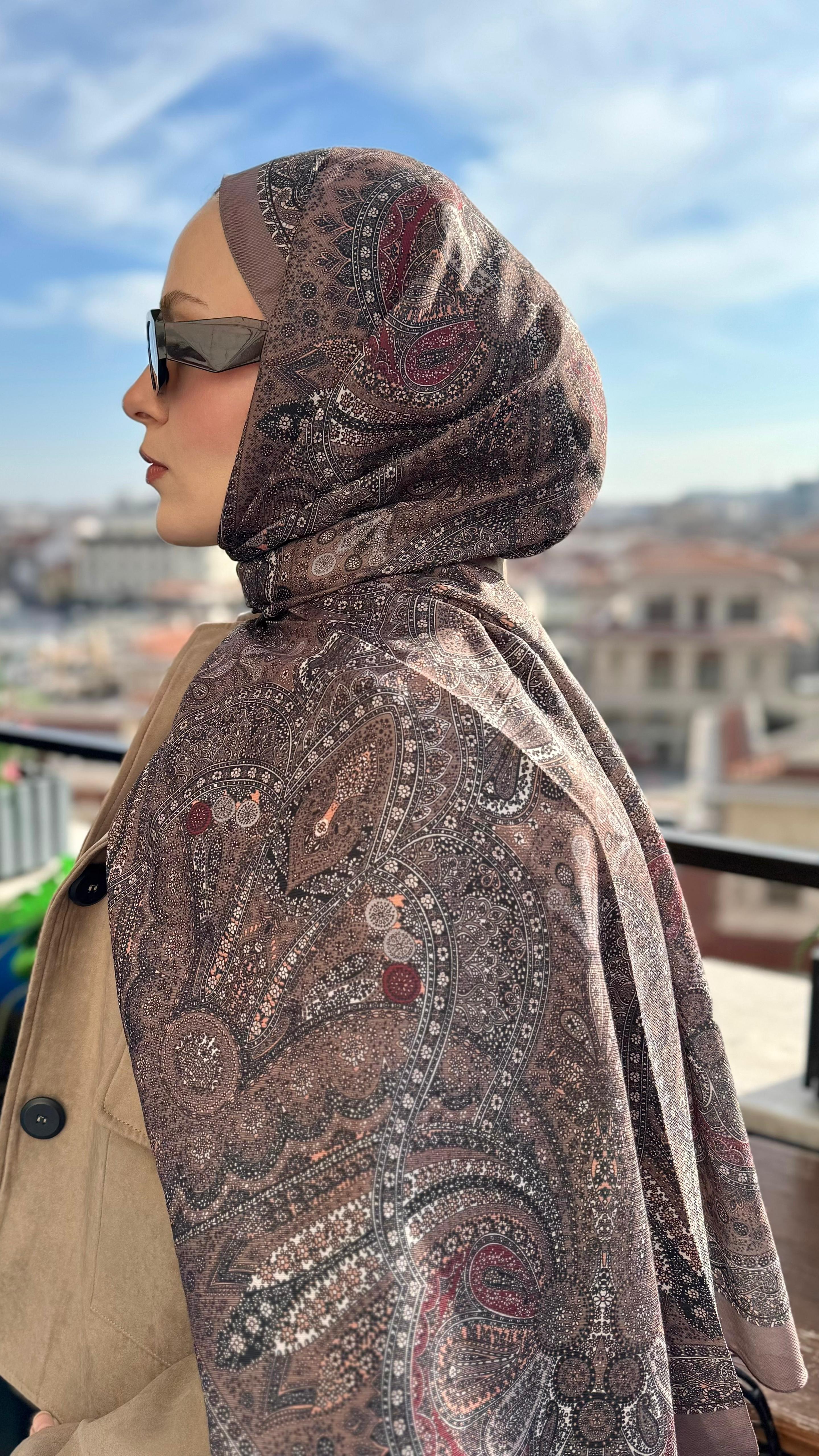 Locella Koza Pamuk Şal-4106