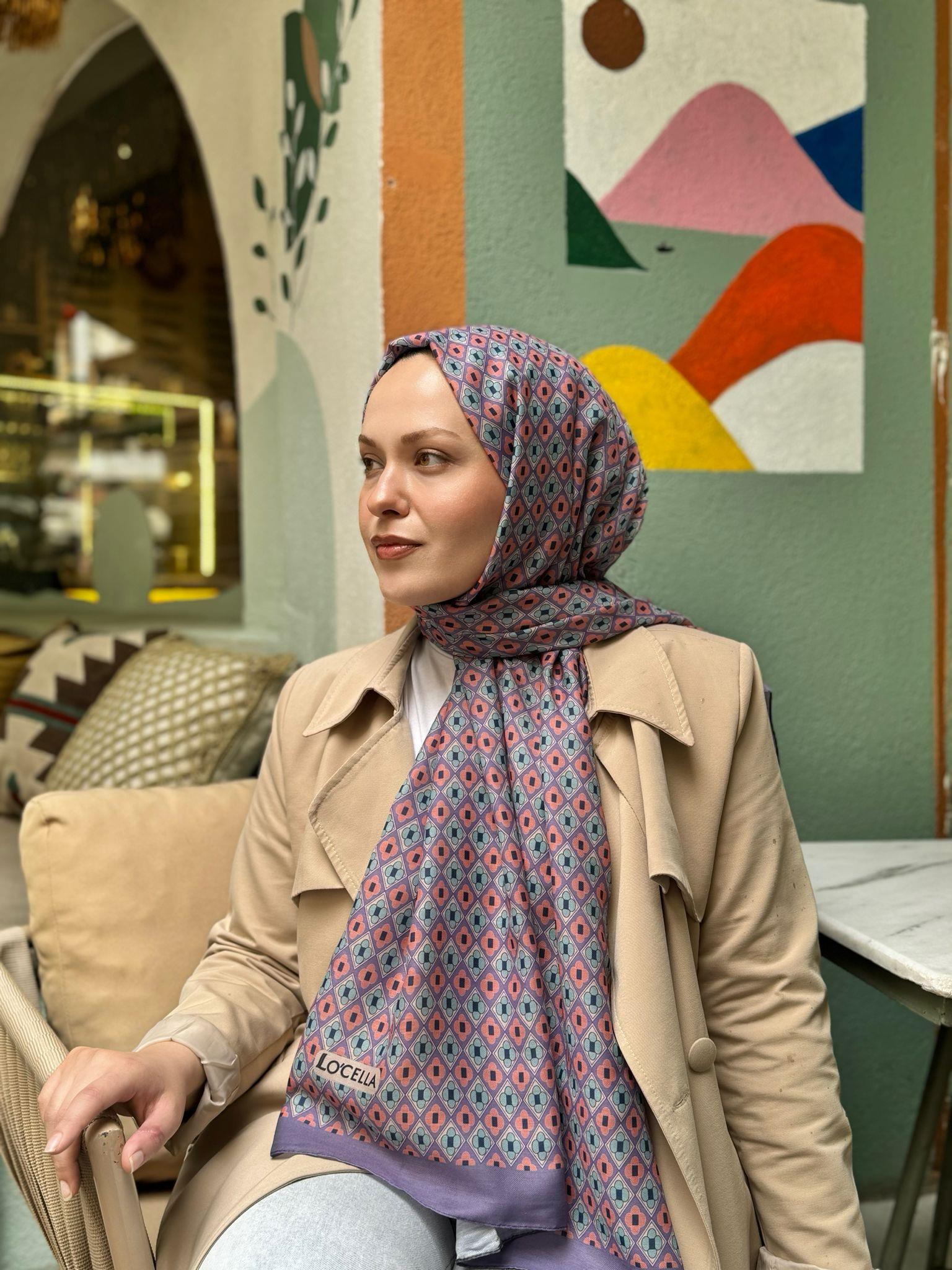 Locella Koza Pamuk Şal-4082