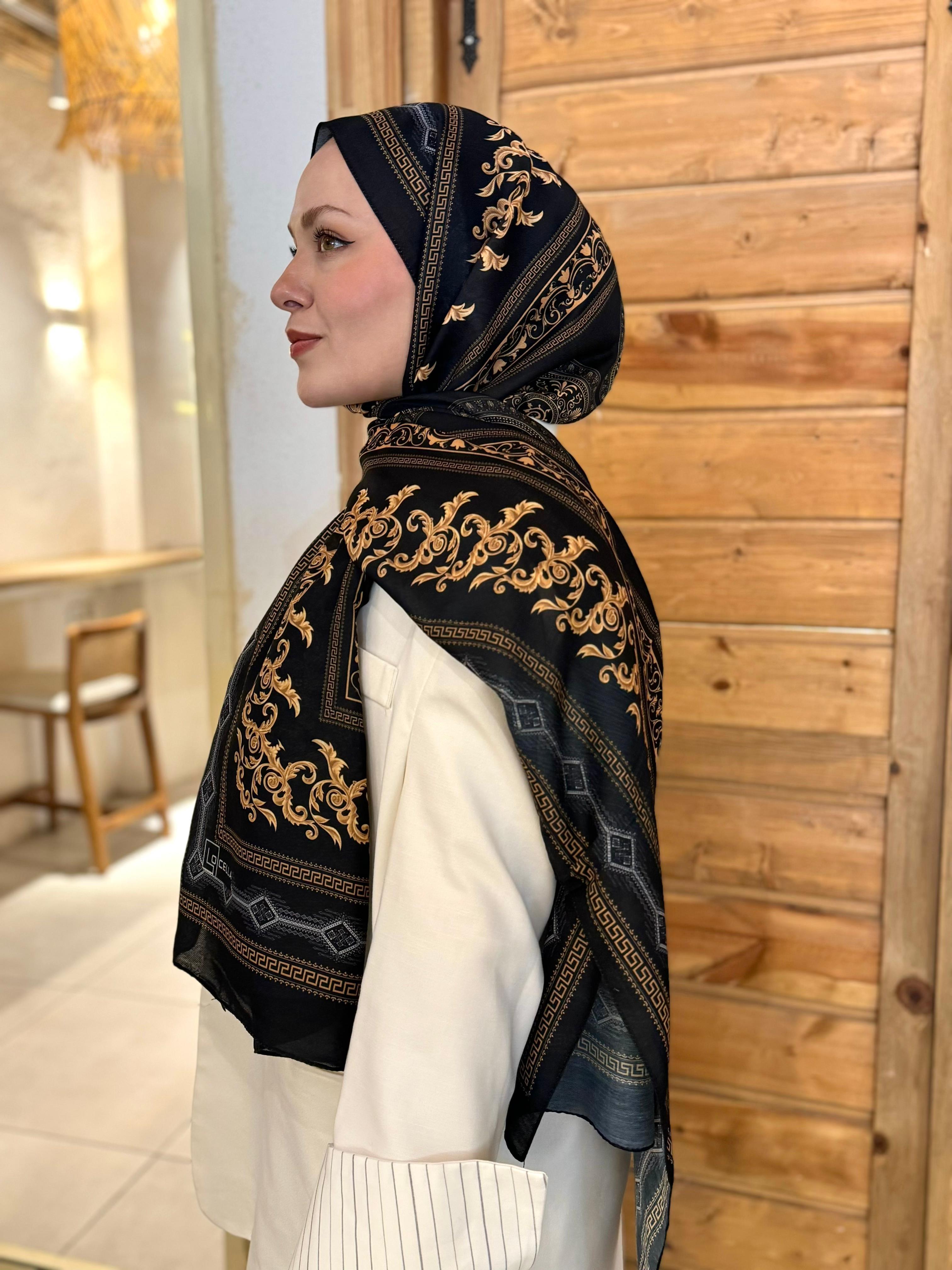 Locella Koza Pamuk Şal-4102
