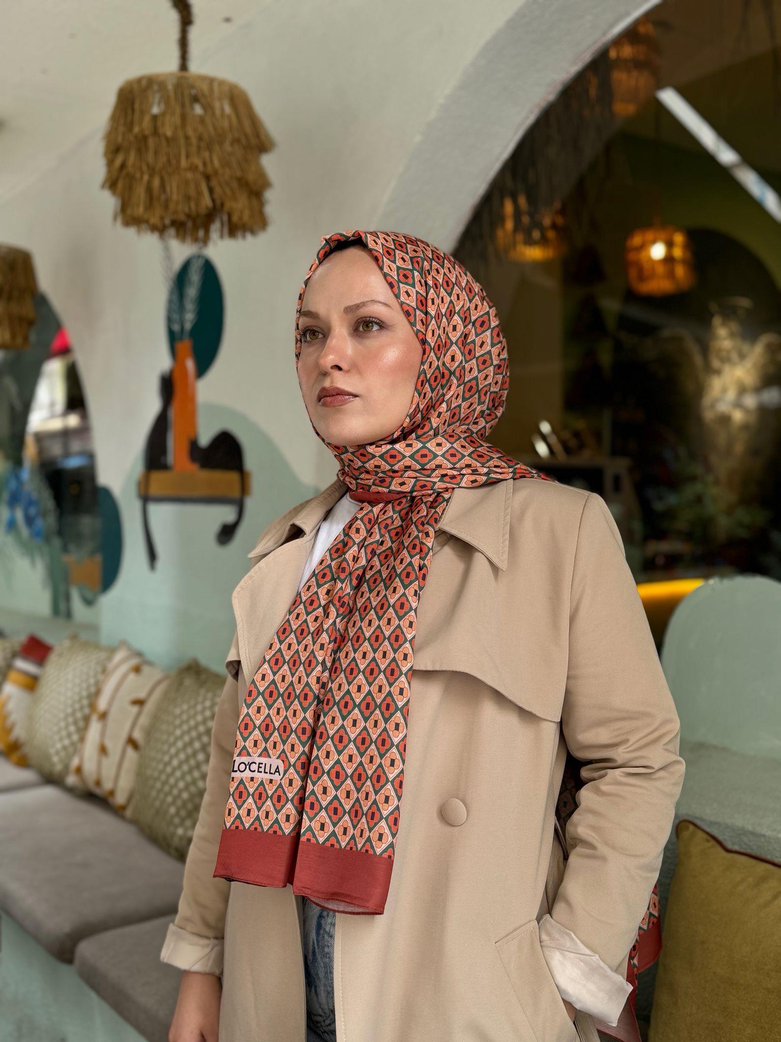 Locella Koza Pamuk Şal-4082