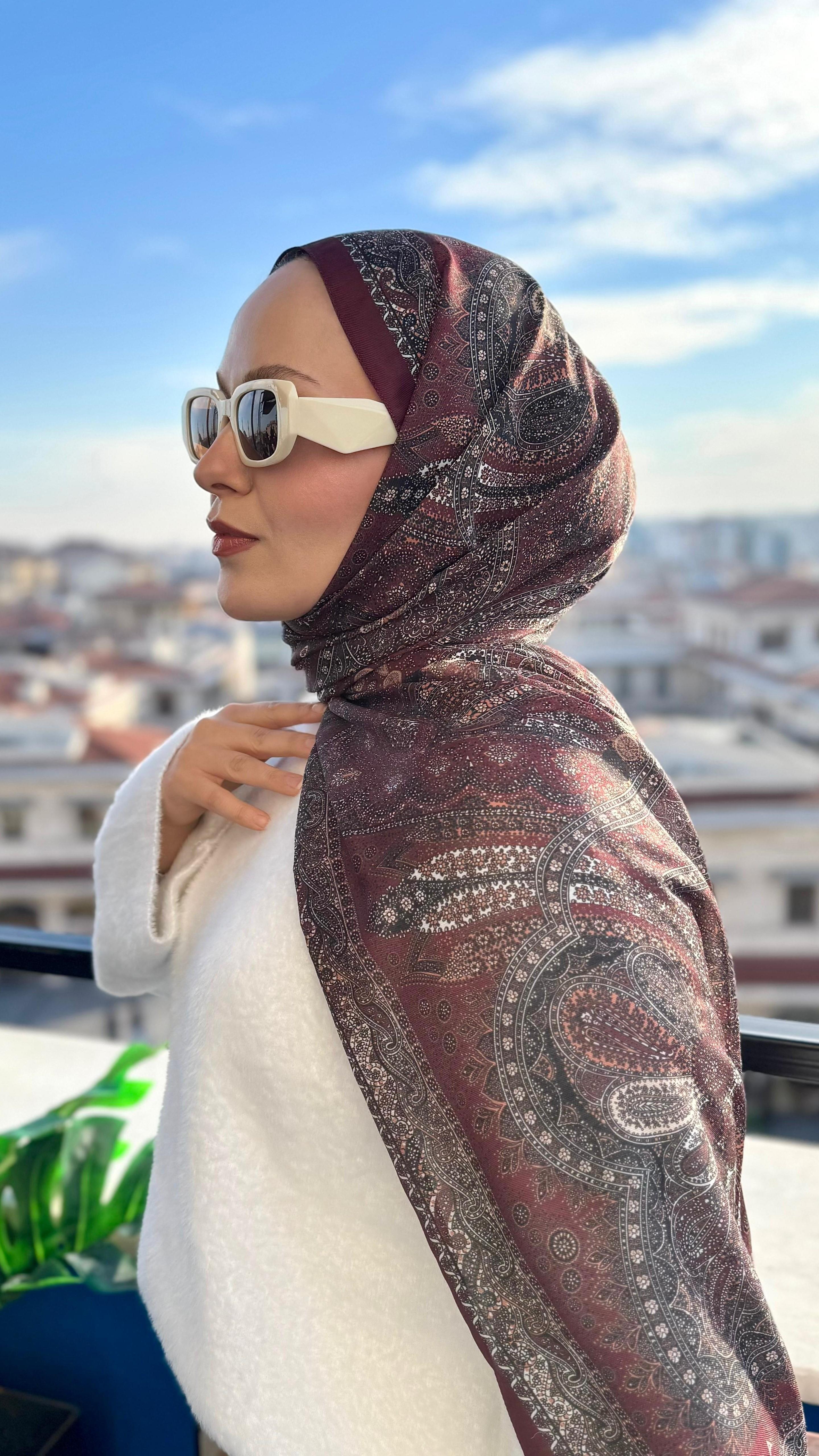 Locella Koza Pamuk Şal-4106