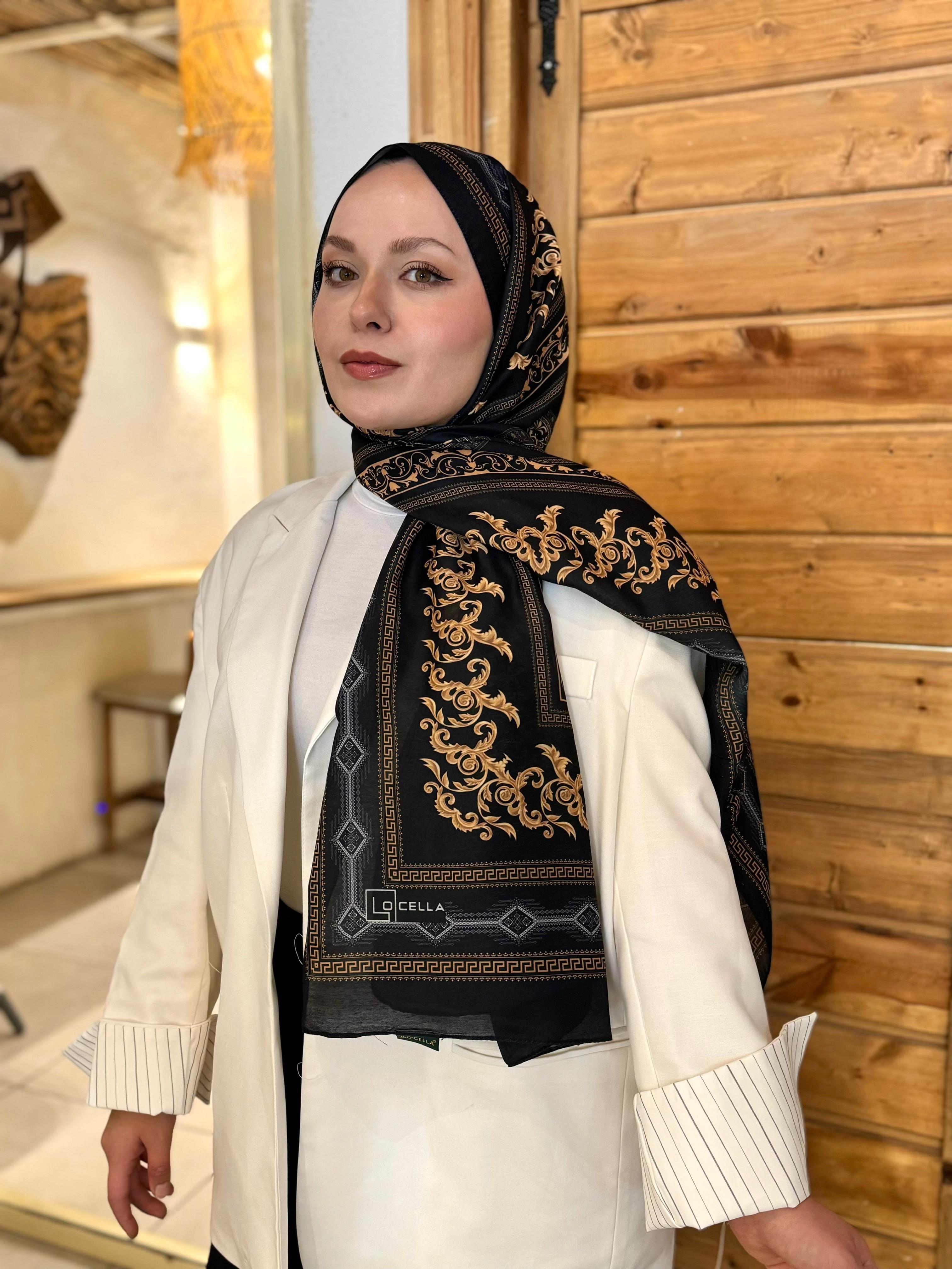 Locella Koza Pamuk Şal-4102