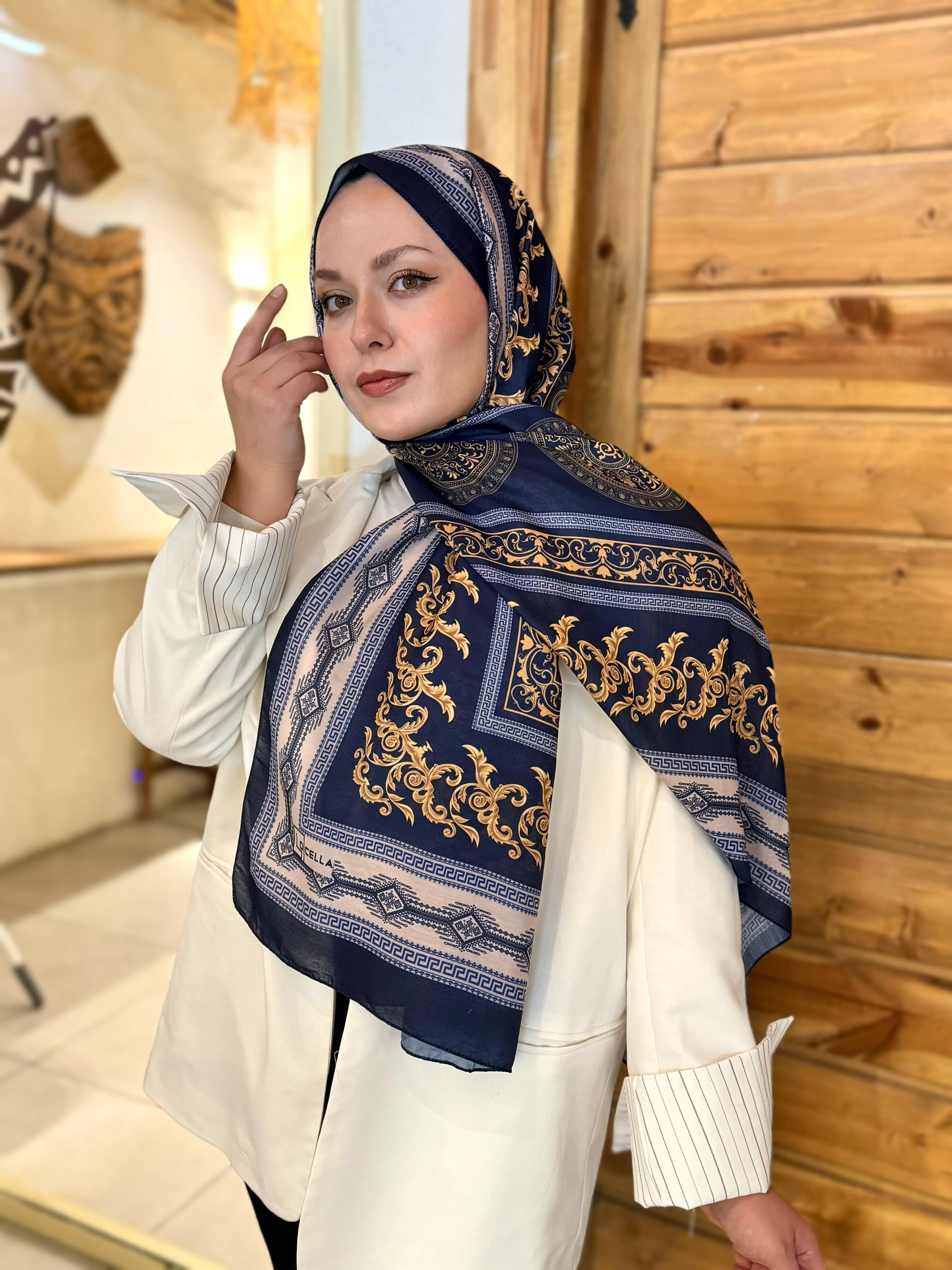 Locella Koza Pamuk Şal-4102