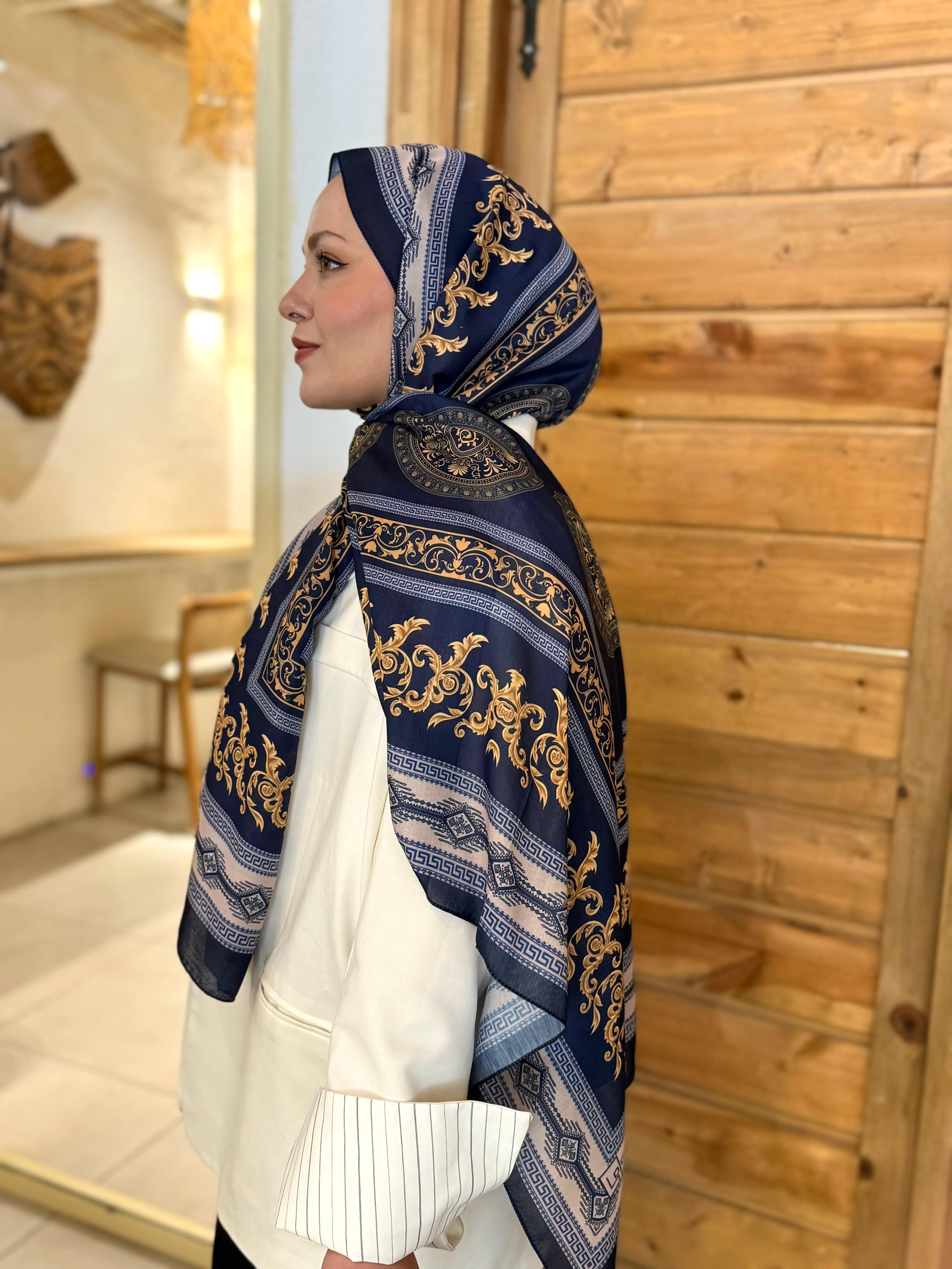 Locella Koza Pamuk Şal-4102