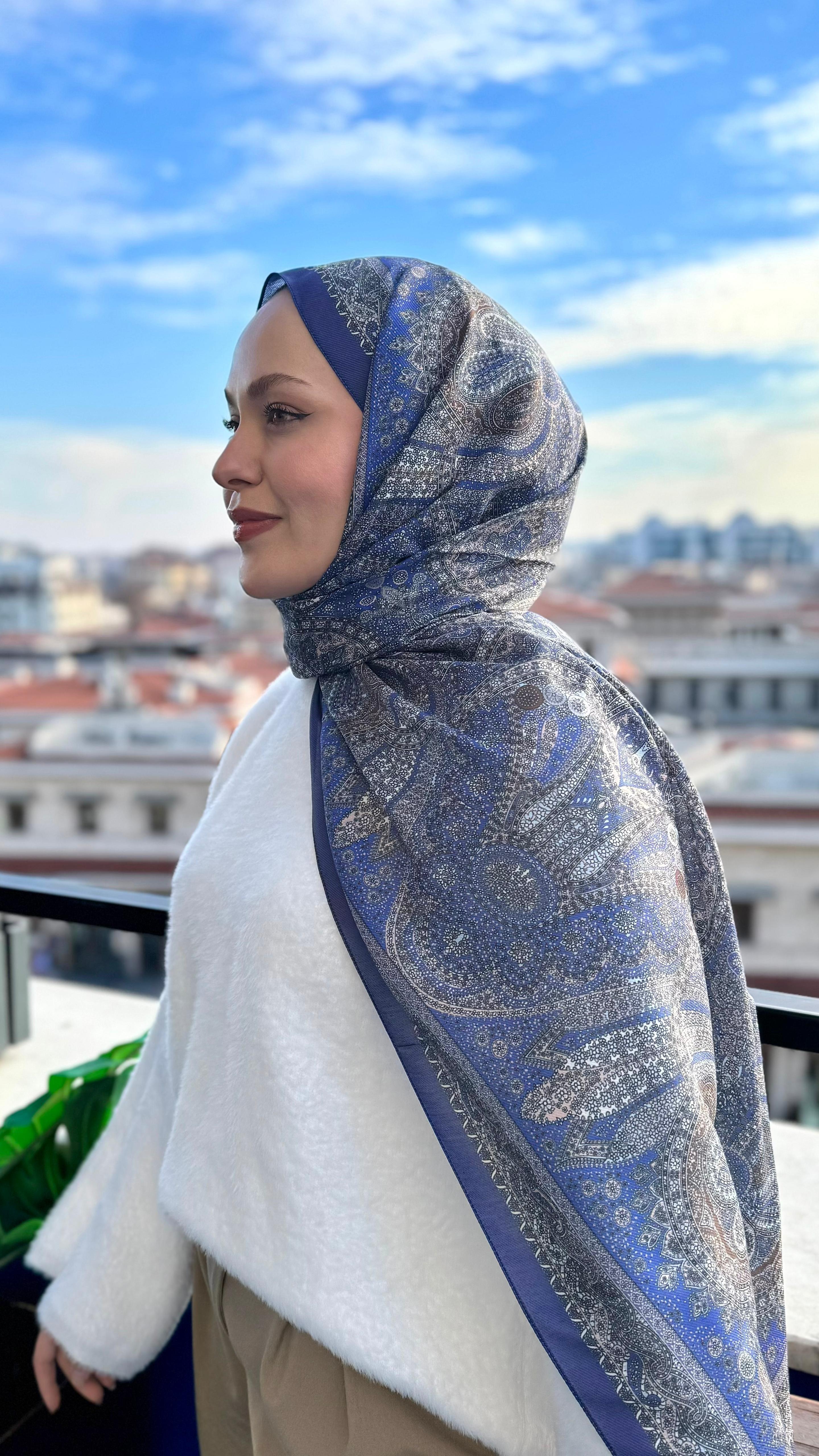 Locella Koza Pamuk Şal-4106