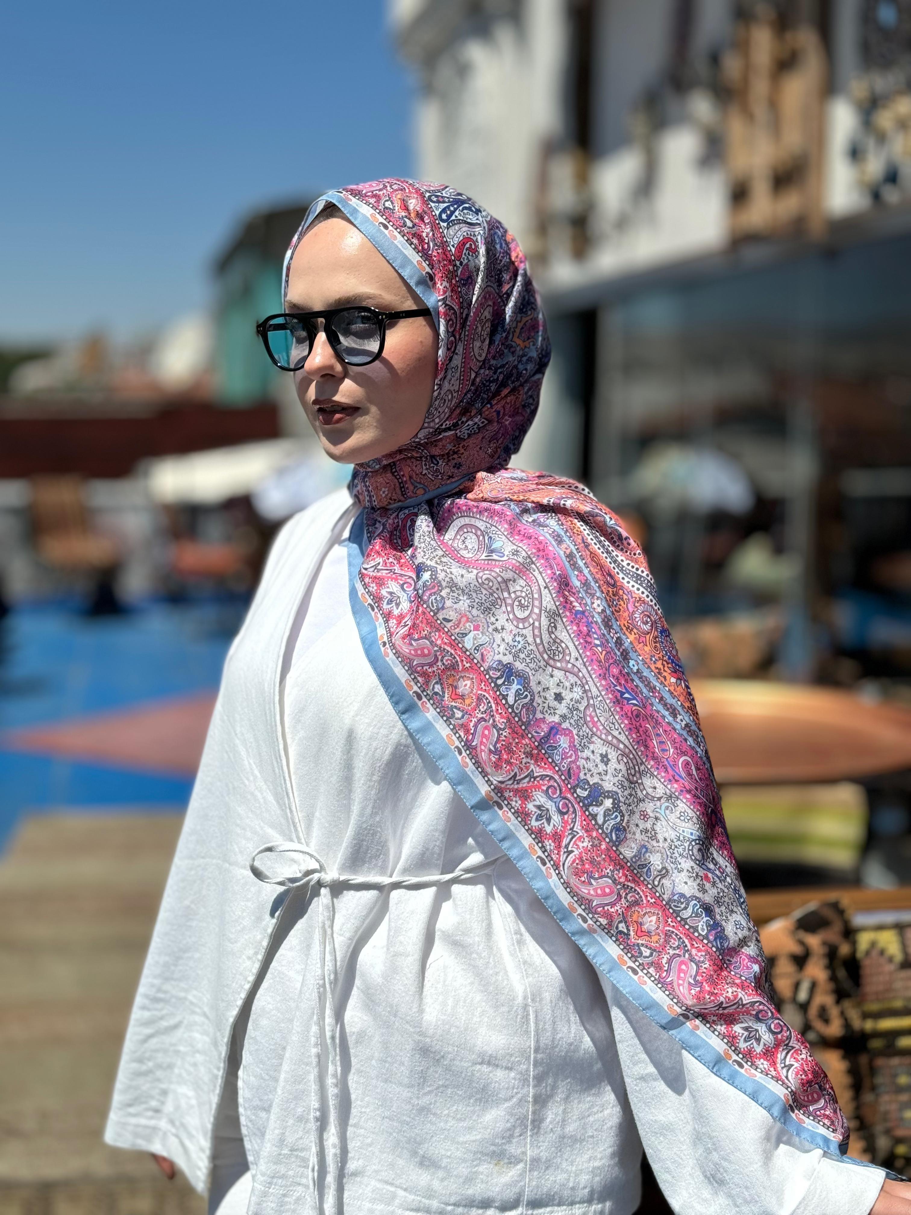 Locella Koza Pamuk Şal-4094