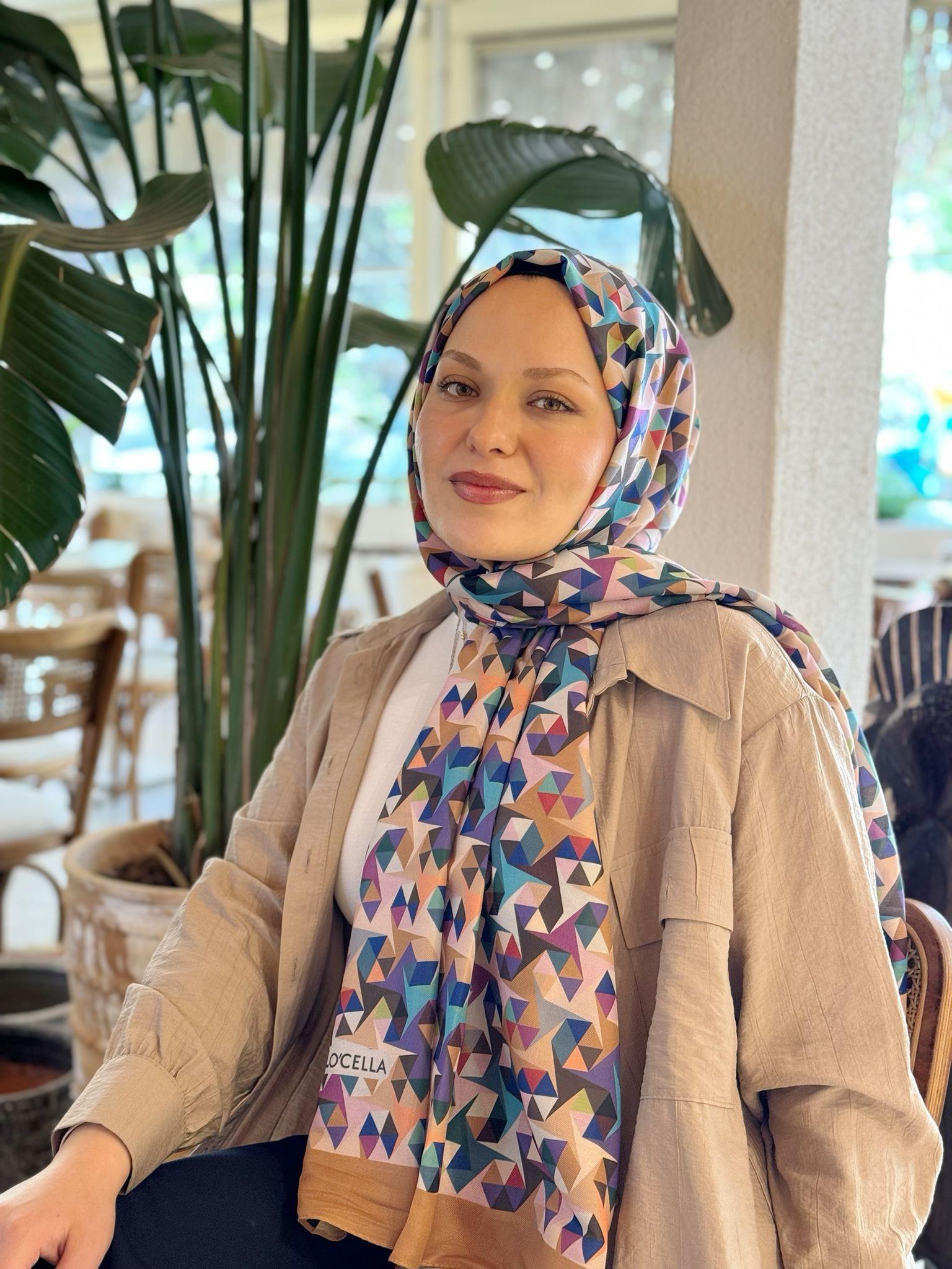 Locella Koza Pamuk Şal-4084